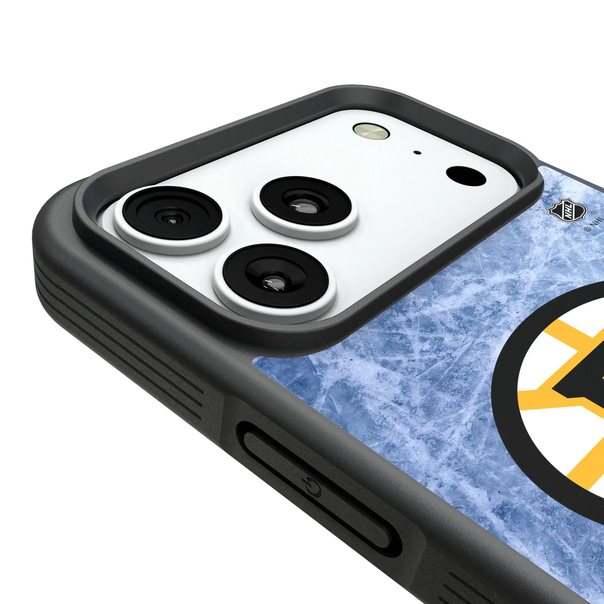 Boston Bruins Ice Wordmark iPhone Bump Phone Case for Apple iPhone - Detail#Device_iPhone 18 Pro Max