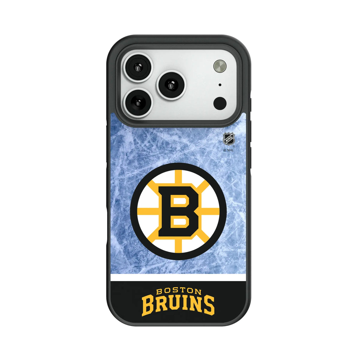 Boston Bruins Ice Wordmark Bump Phone Case for Apple iPhone