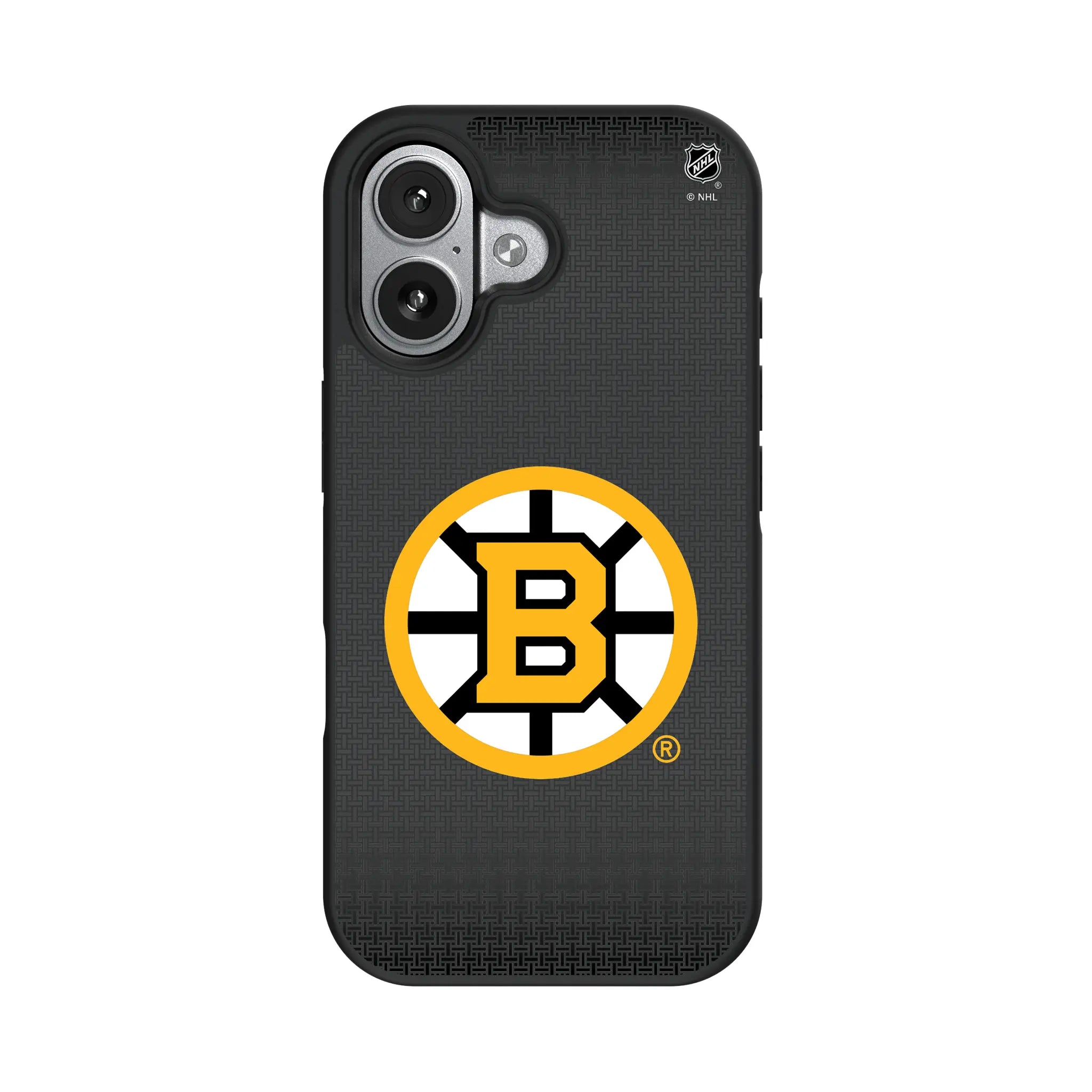 Boston Bruins Linen iPhone Bump Phone Case for Apple iPhone#Device_iPhone 17