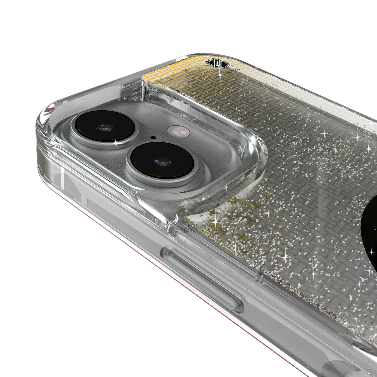Boston Bruins Linen iPhone Glitter Phone Case for Apple iPhone - Detail#Device_iPhone 17