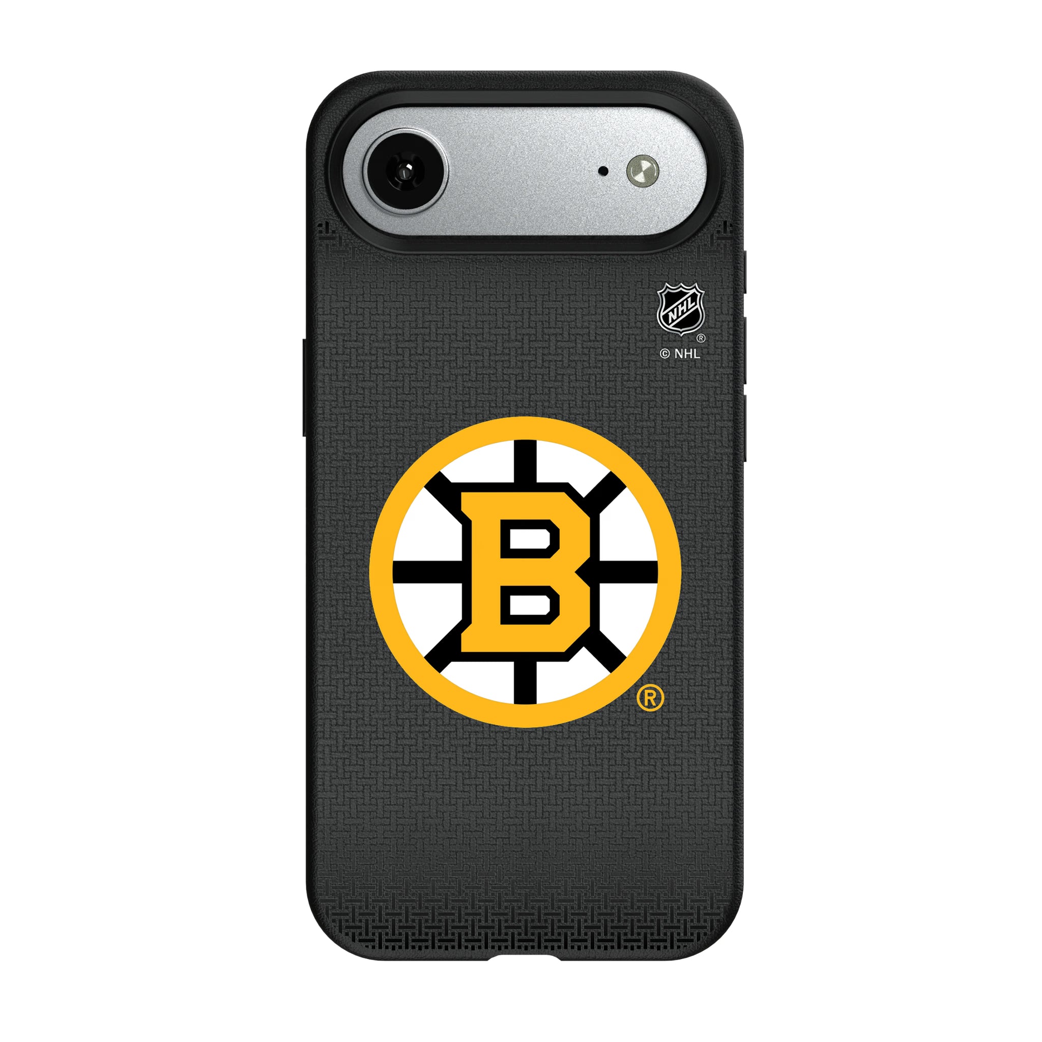 Boston Bruins Linen iPhone MagSafe Compatible Phone Case for Apple iPhone#Device_iPhone Air