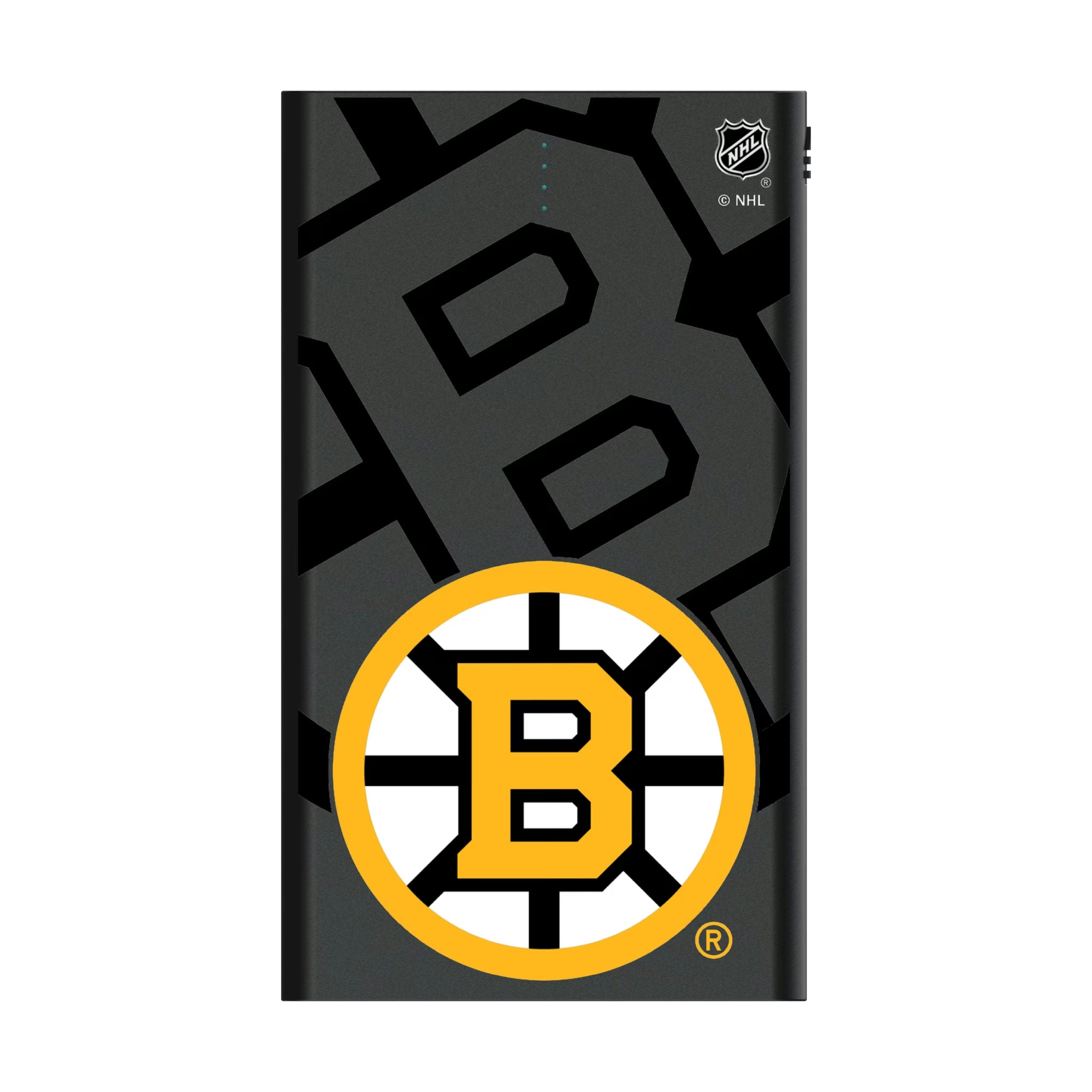 Boston Bruins Monocolor Tilt 5000mAh Flat Powerbank