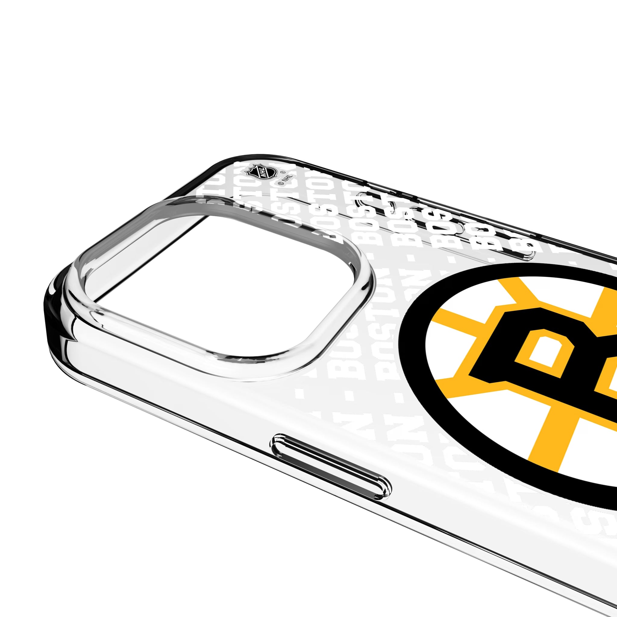 Boston Bruins Personalized EndZone Plus iPhone Clear Phone Case for Apple iPhone - Detail