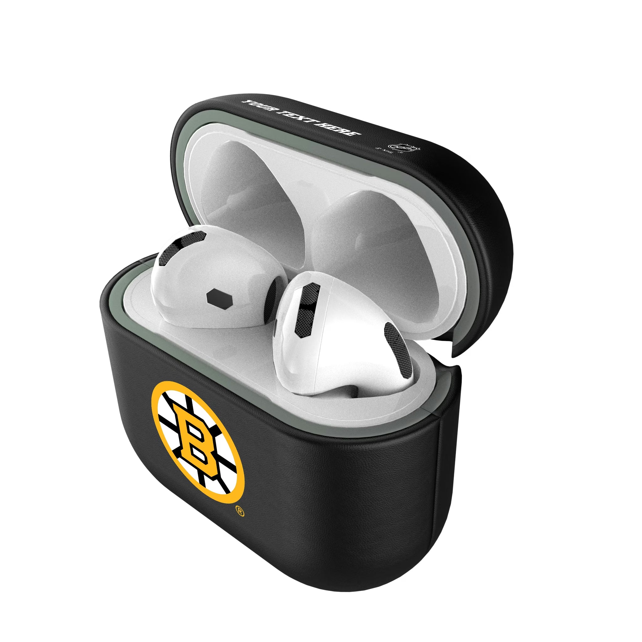 Boston Bruins Personalized Insignia AirPods AirPod Case Cover#Device_AirPods 4