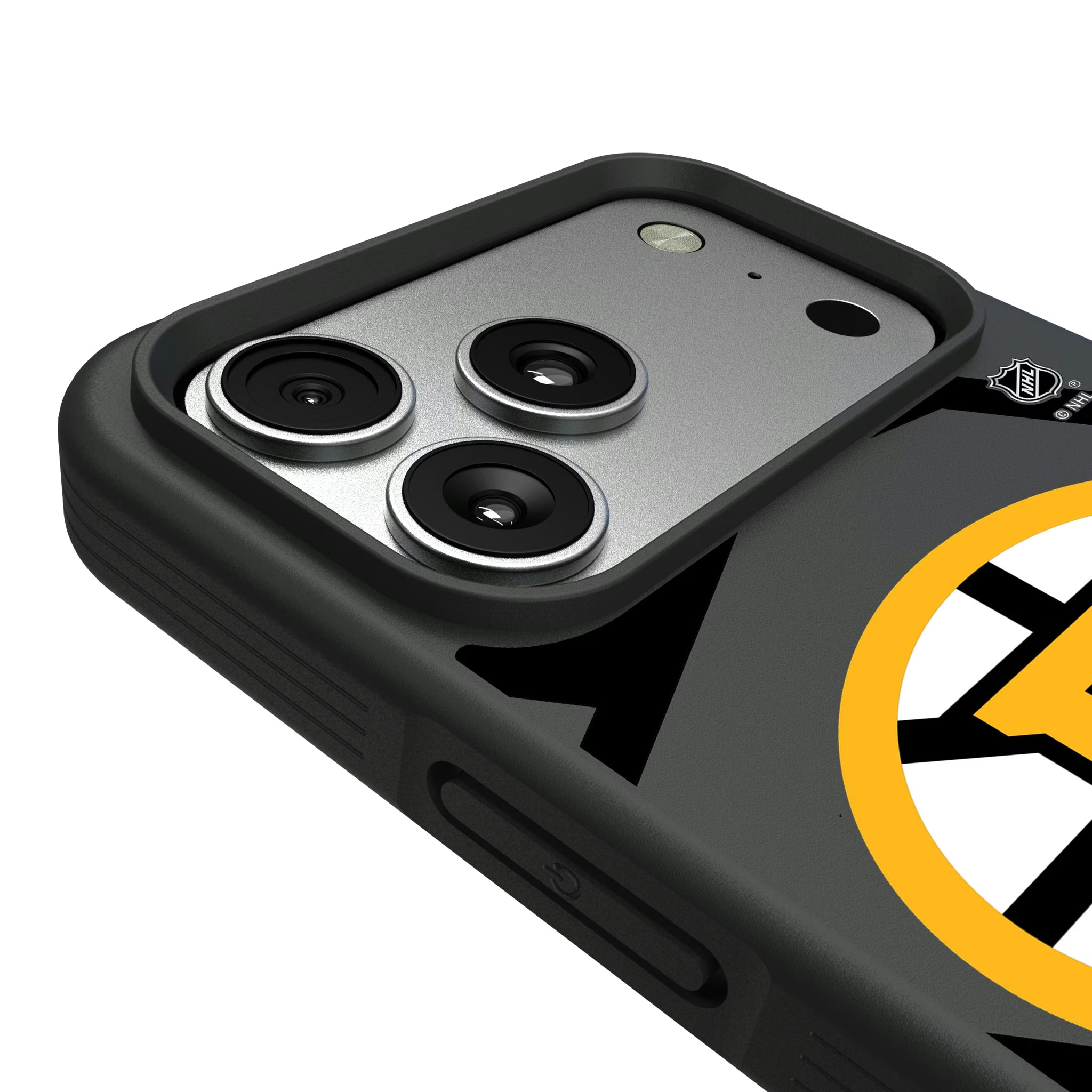 Boston Bruins Personalized Tilt iPhone Bump Phone Case for Apple iPhone - Detail#Device_iPhone 17 Pro Max
