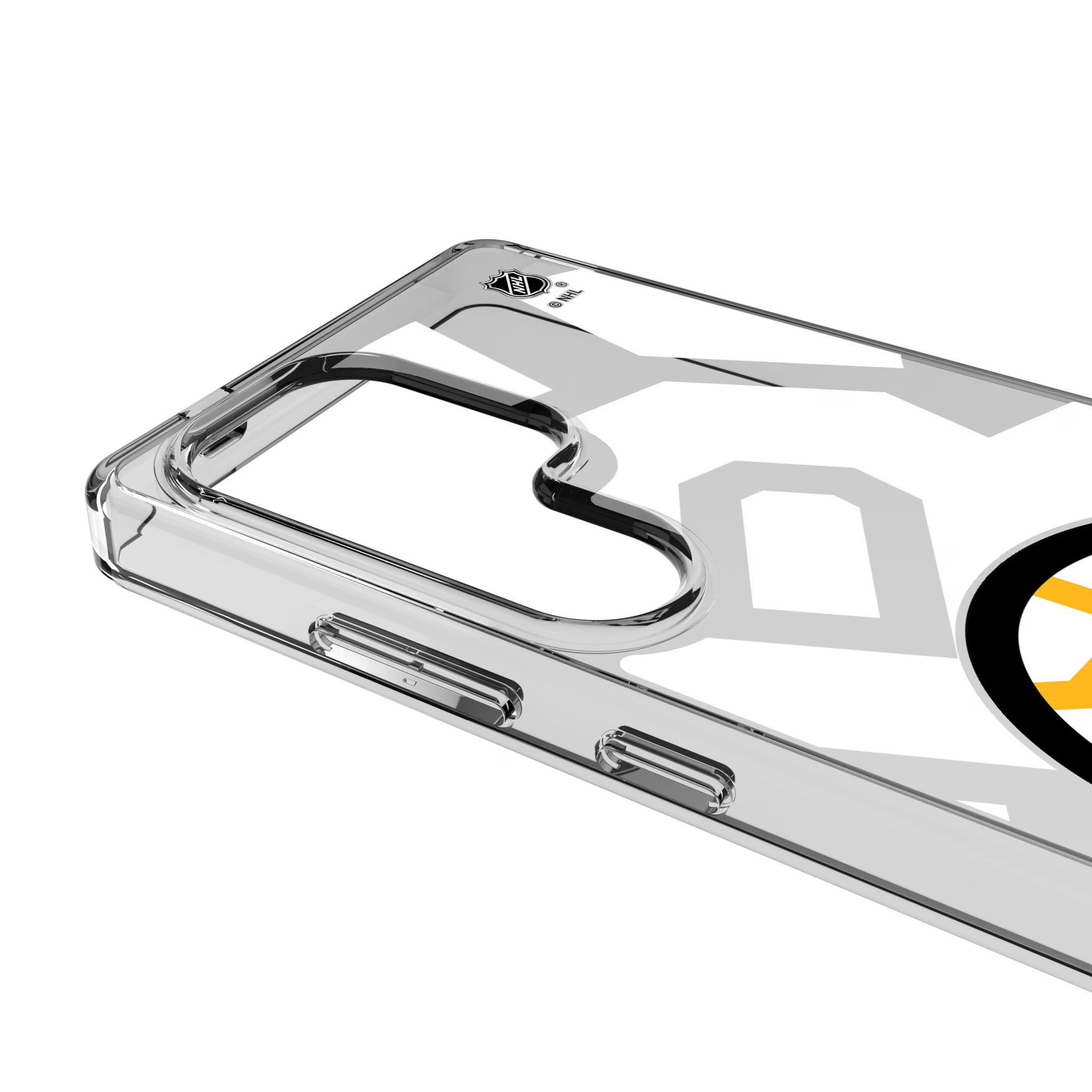 Boston Bruins Personalized Tilt Galaxy Clear Phone Case for Samsung Galaxy - Detail