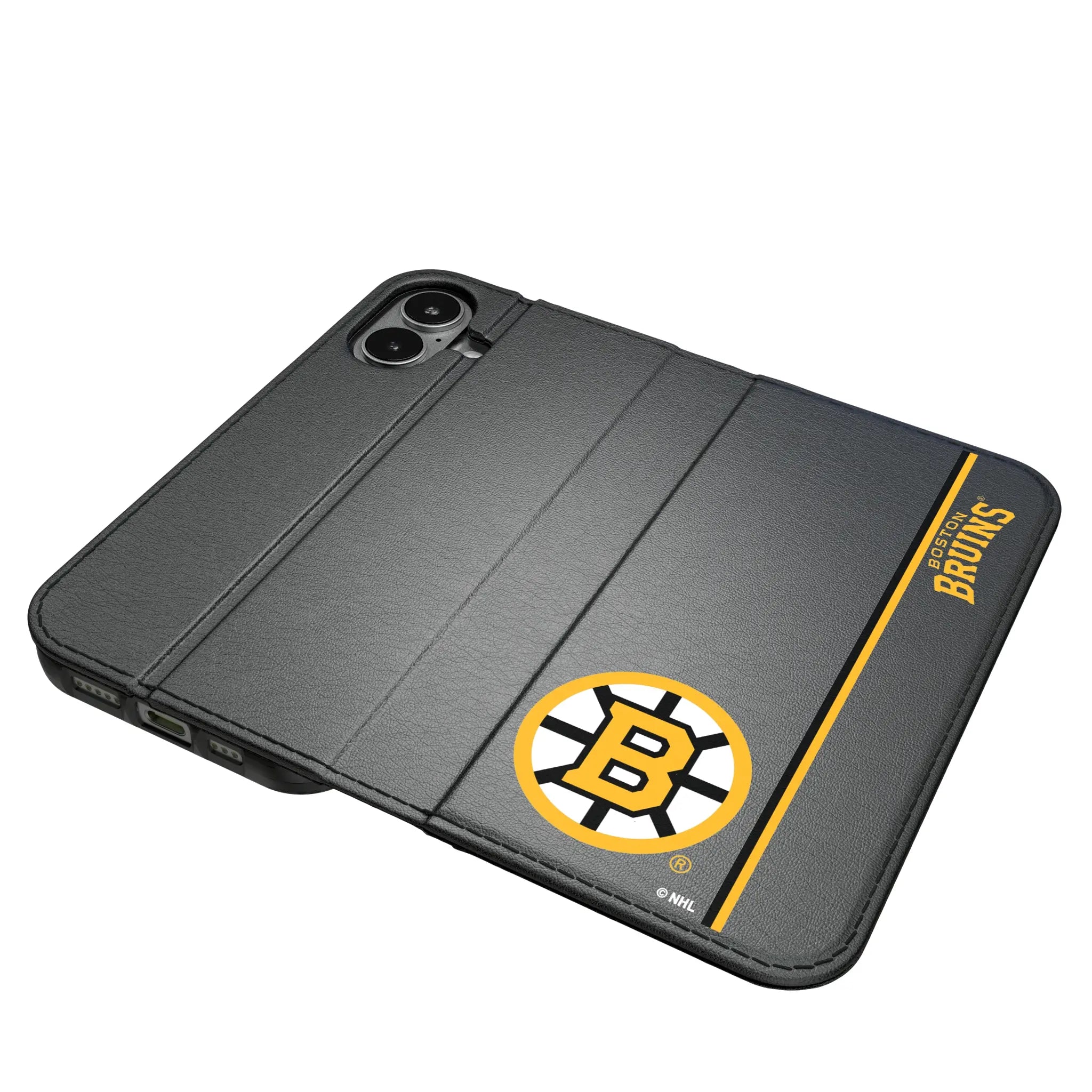 Boston Bruins Sidebar iPhone Folio Phone Case for Apple iPhone#Device_iPhone 17