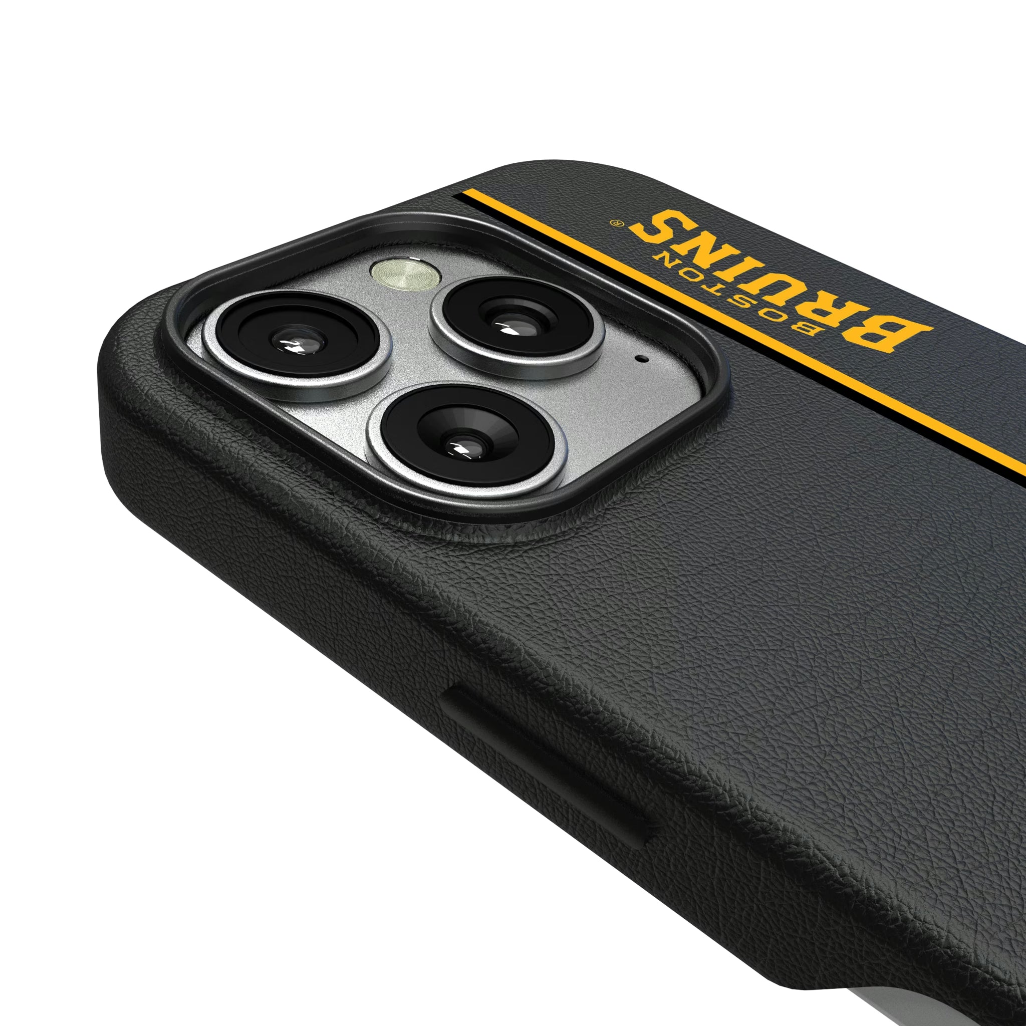 Boston Bruins Sidebar iPhone MagSafe Compatible Phone Case for Apple iPhone - Detail