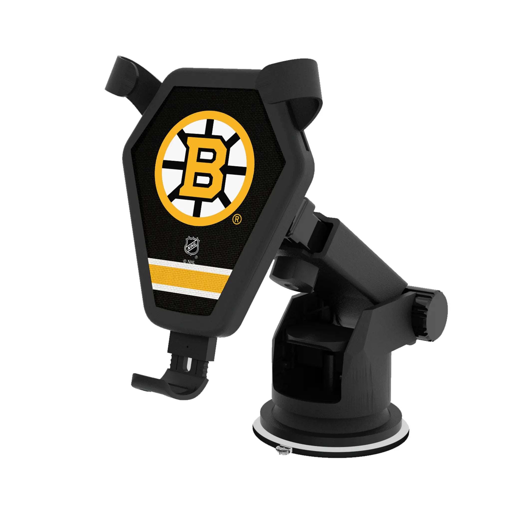 Boston Bruins Stripe Wireless Car Charger