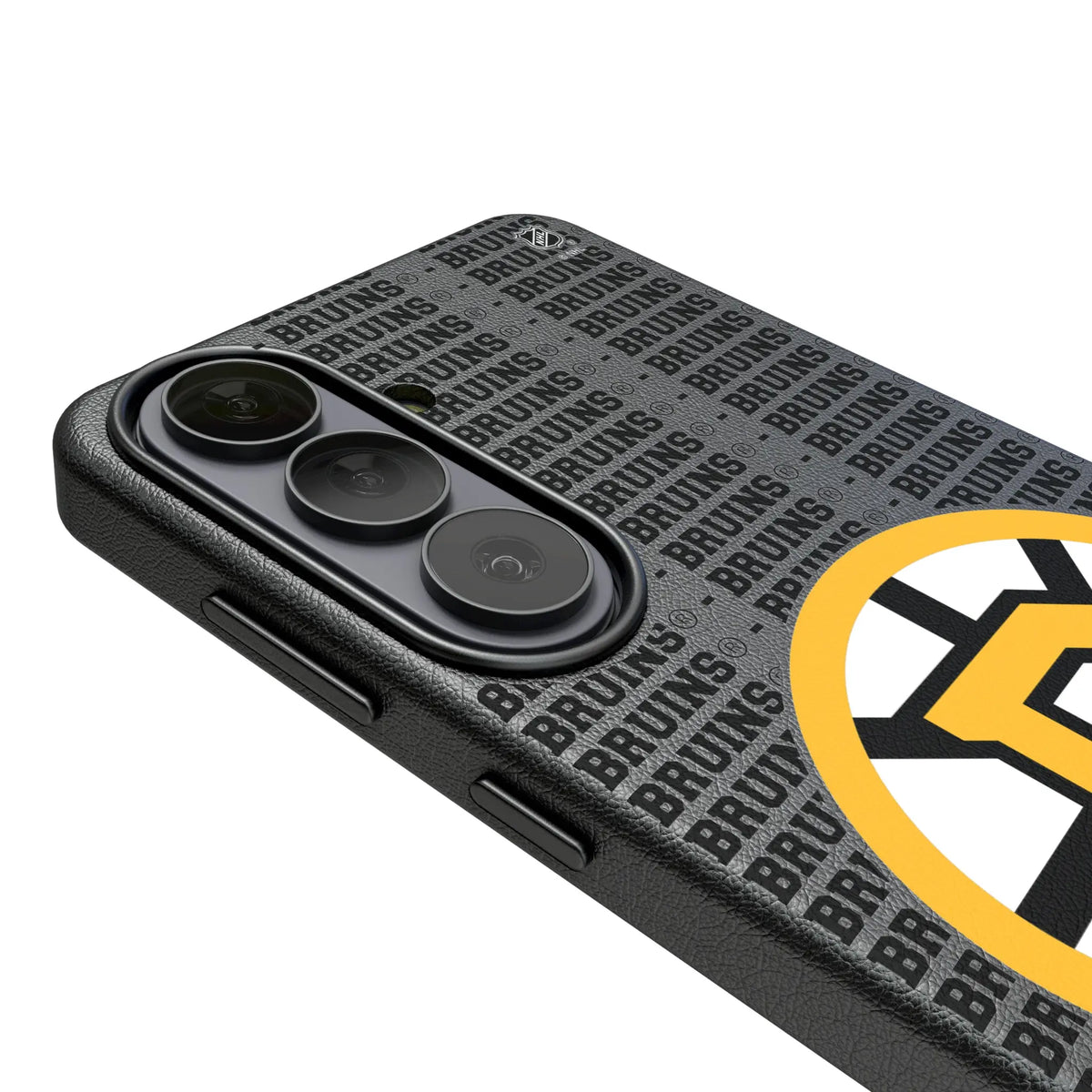 Boston Bruins Text Backdrop Galaxy MagSafe Compatible Phone Case for Samsung Galaxy - Detail#Device_Galaxy S26 Plus