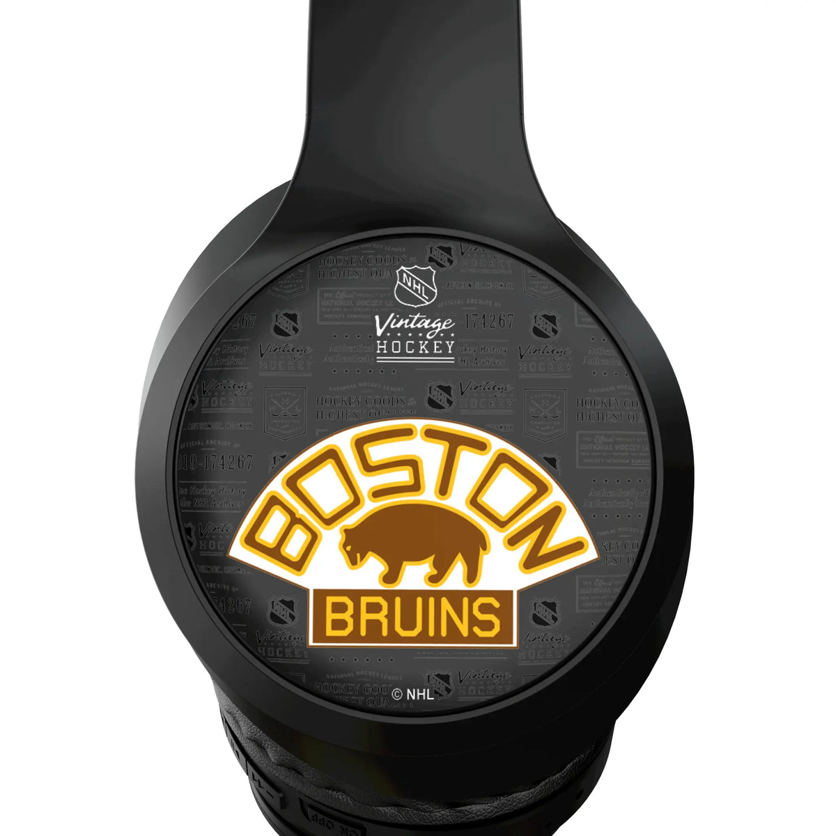 Throwback Wireless Over-Ear Headphones With Case - Detail
