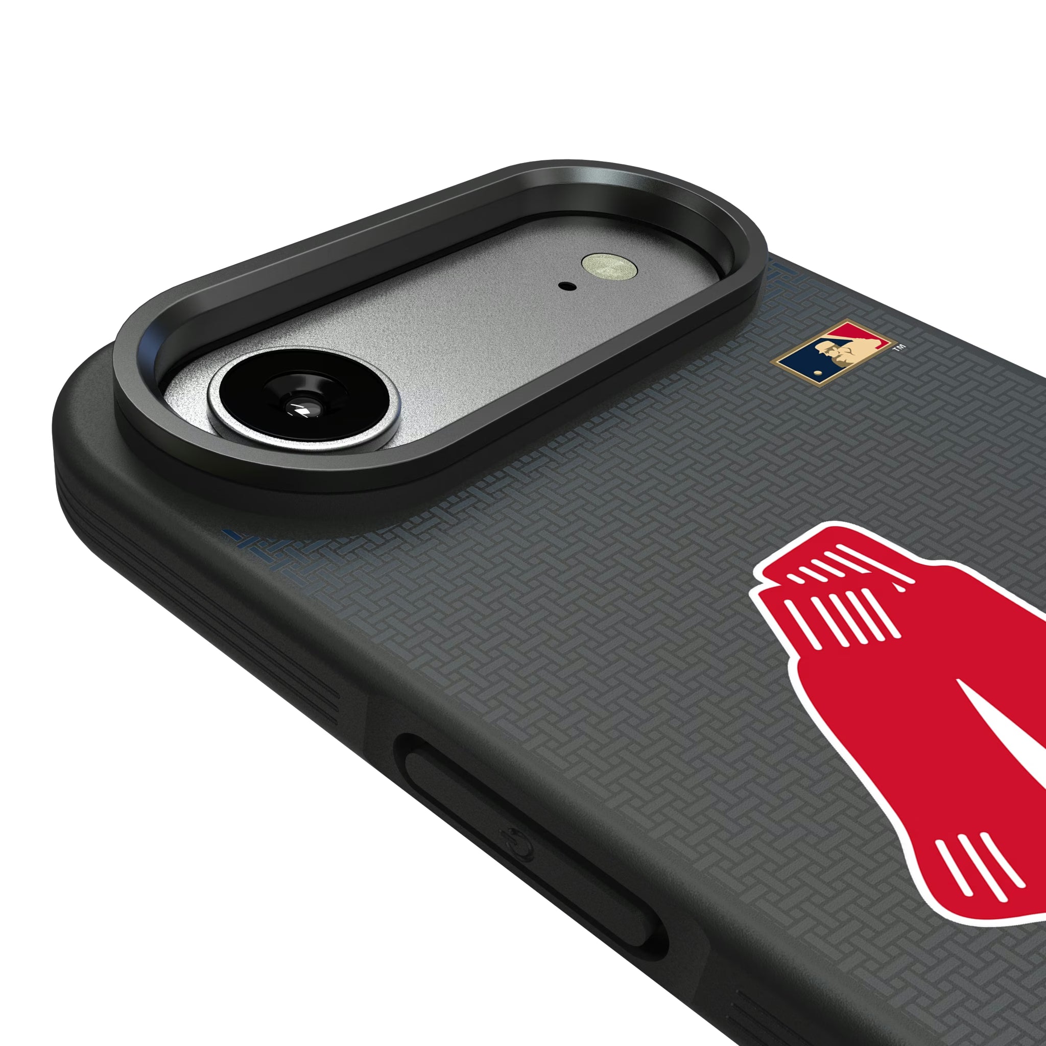 Boston Red Sox 1924-1960 - Cooperstown Collection Linen iPhone Bump Phone Case for Apple iPhone - Detail#Device_iPhone Air
