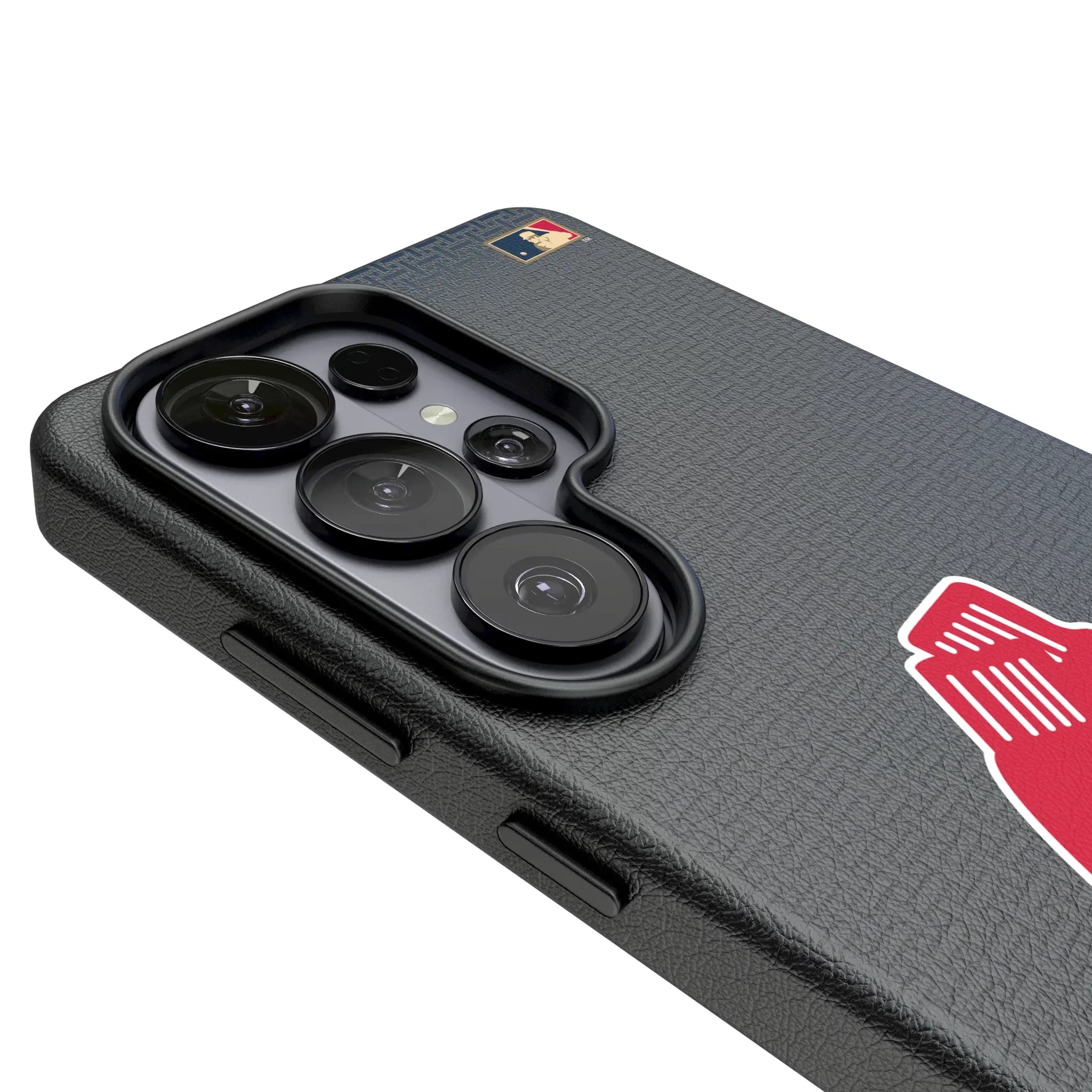 Boston Red Sox 1924-1960 - Cooperstown Collection Linen Galaxy MagSafe Compatible Phone Case for Samsung Galaxy - Detail#Device_Galaxy S26 Ultra
