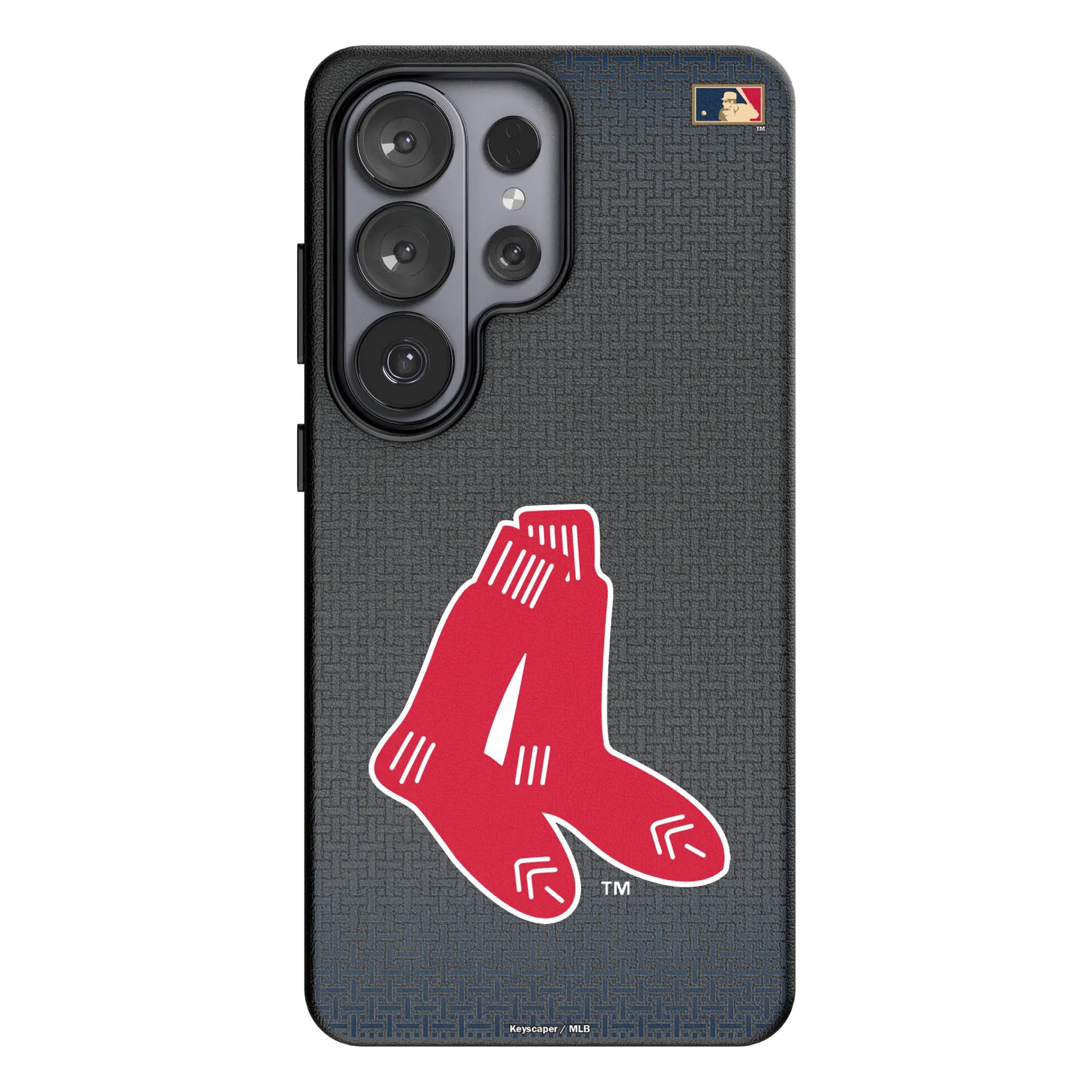 Boston Red Sox 1924-1960 - Cooperstown Collection Linen Galaxy MagSafe Compatible Phone Case for Samsung Galaxy#Device_Galaxy S26 Ultra