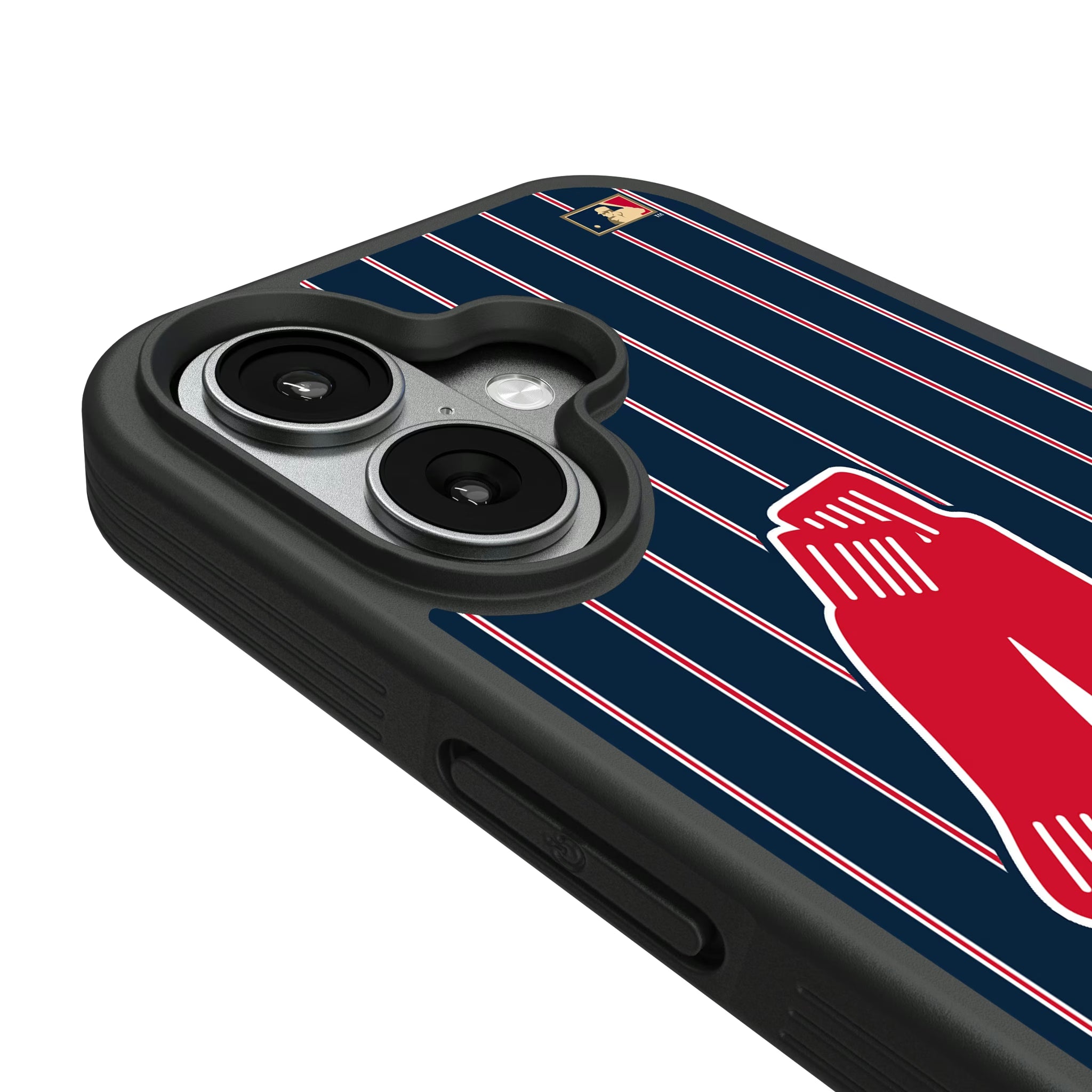Boston Red Sox 1924-1960 - Cooperstown Collection Pinstripe iPhone Bump Phone Case for Apple iPhone - Detail#Device_iPhone 17