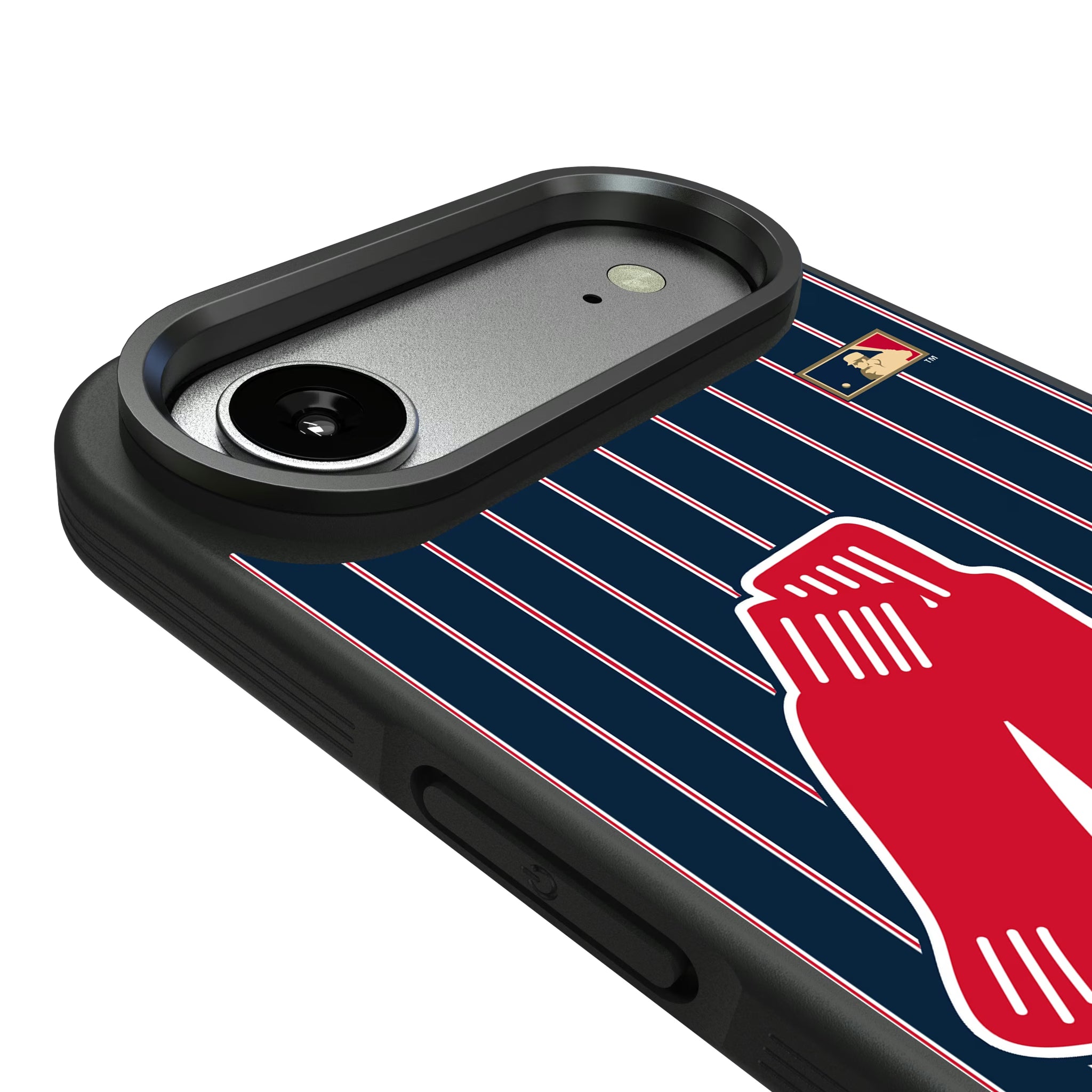Boston Red Sox 1924-1960 - Cooperstown Collection Pinstripe iPhone Bump Phone Case for Apple iPhone - Detail#Device_iPhone Air