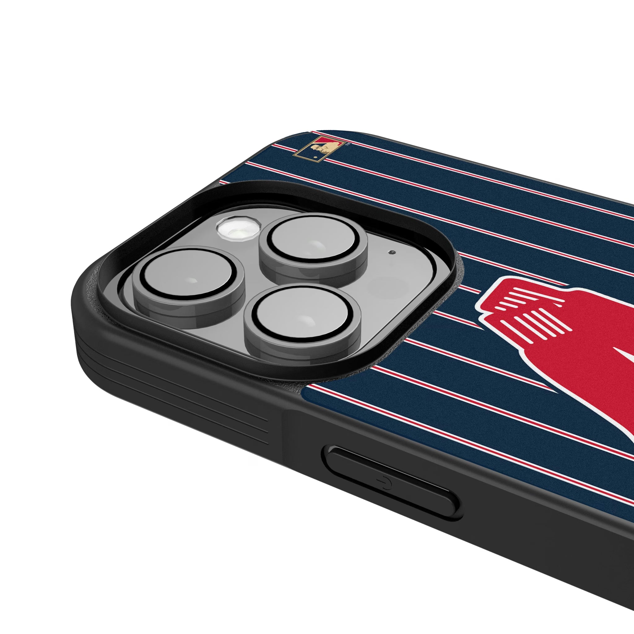 Boston Red Sox 1924-1960 - Cooperstown Collection Pinstripe iPhone Bump Phone Case for Apple iPhone - Detail