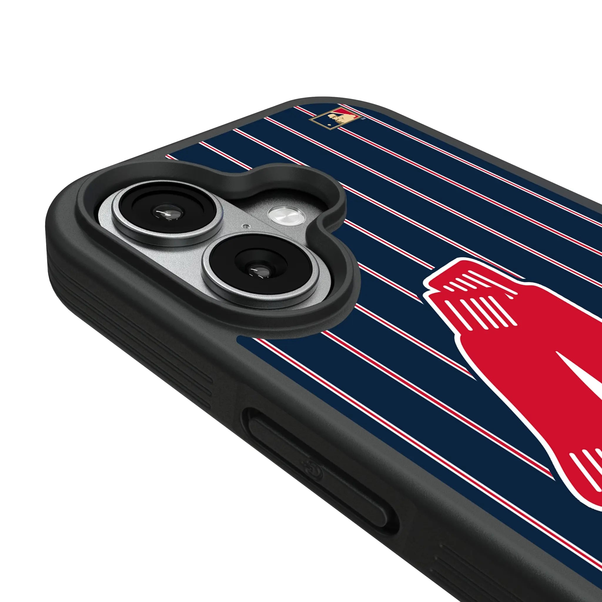 Boston Red Sox 1924-1960 - Cooperstown Collection Pinstripe iPhone Bump Phone Case for Apple iPhone - Detail#Device_iPhone 17