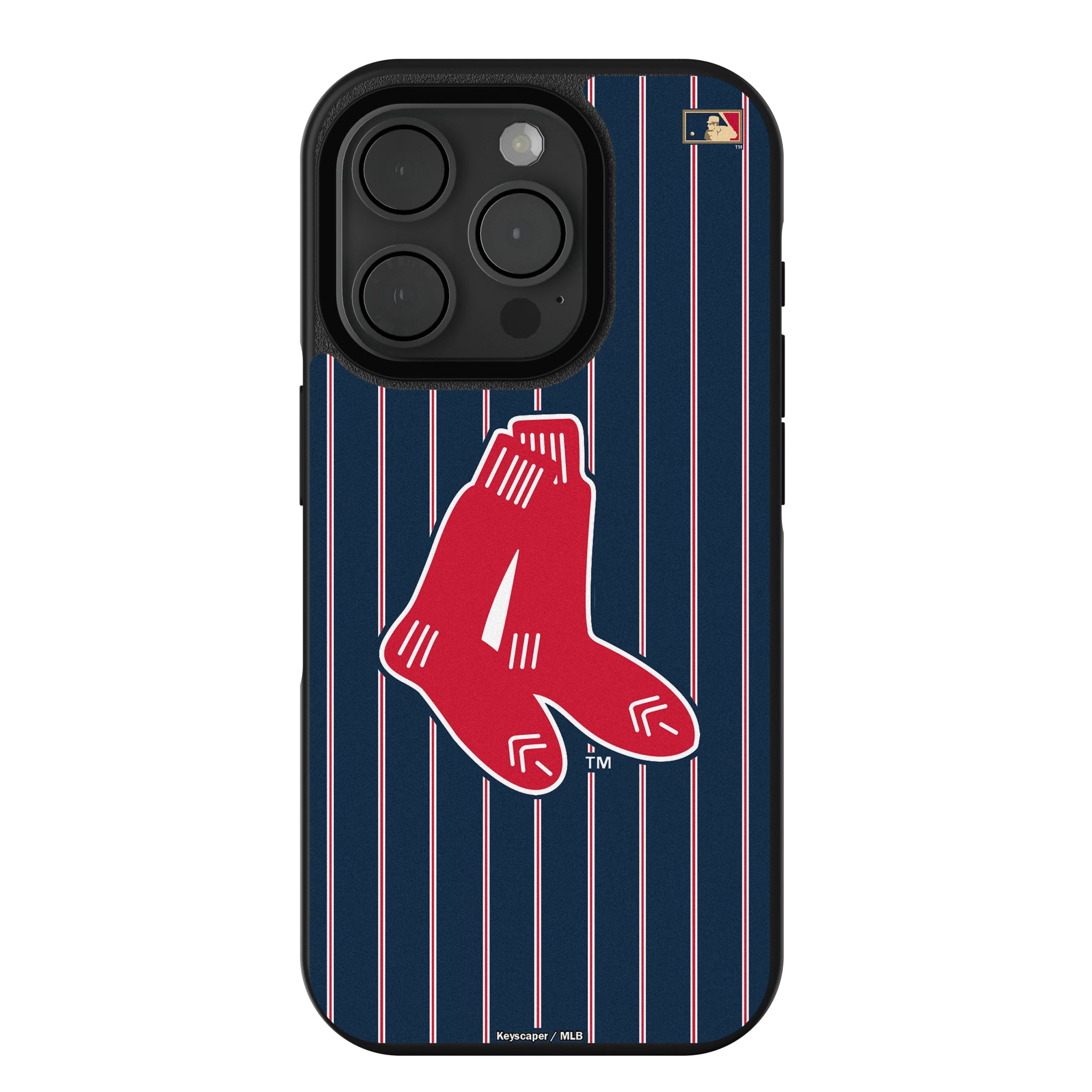 Boston Red Sox 1924-1960 - Cooperstown Collection Pinstripe iPhone Bump Phone Case for Apple iPhone
