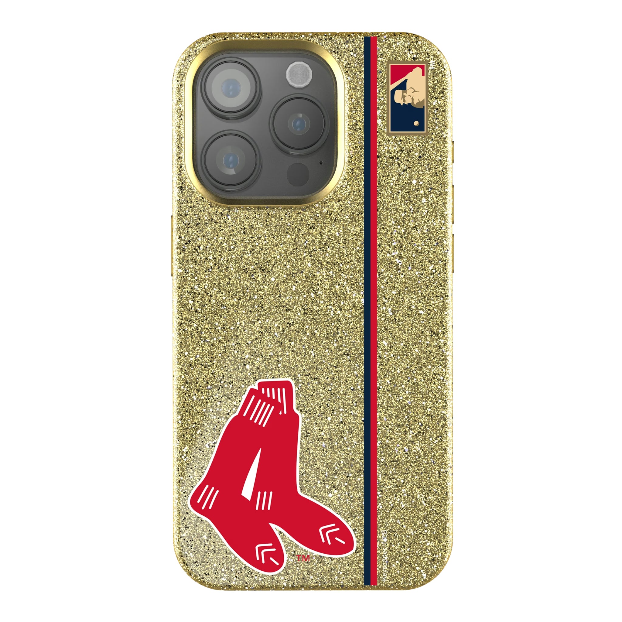Boston Red Sox 1924-1960 - Cooperstown Collection Sidebar iPhone Bling Phone Case for Apple iPhone
