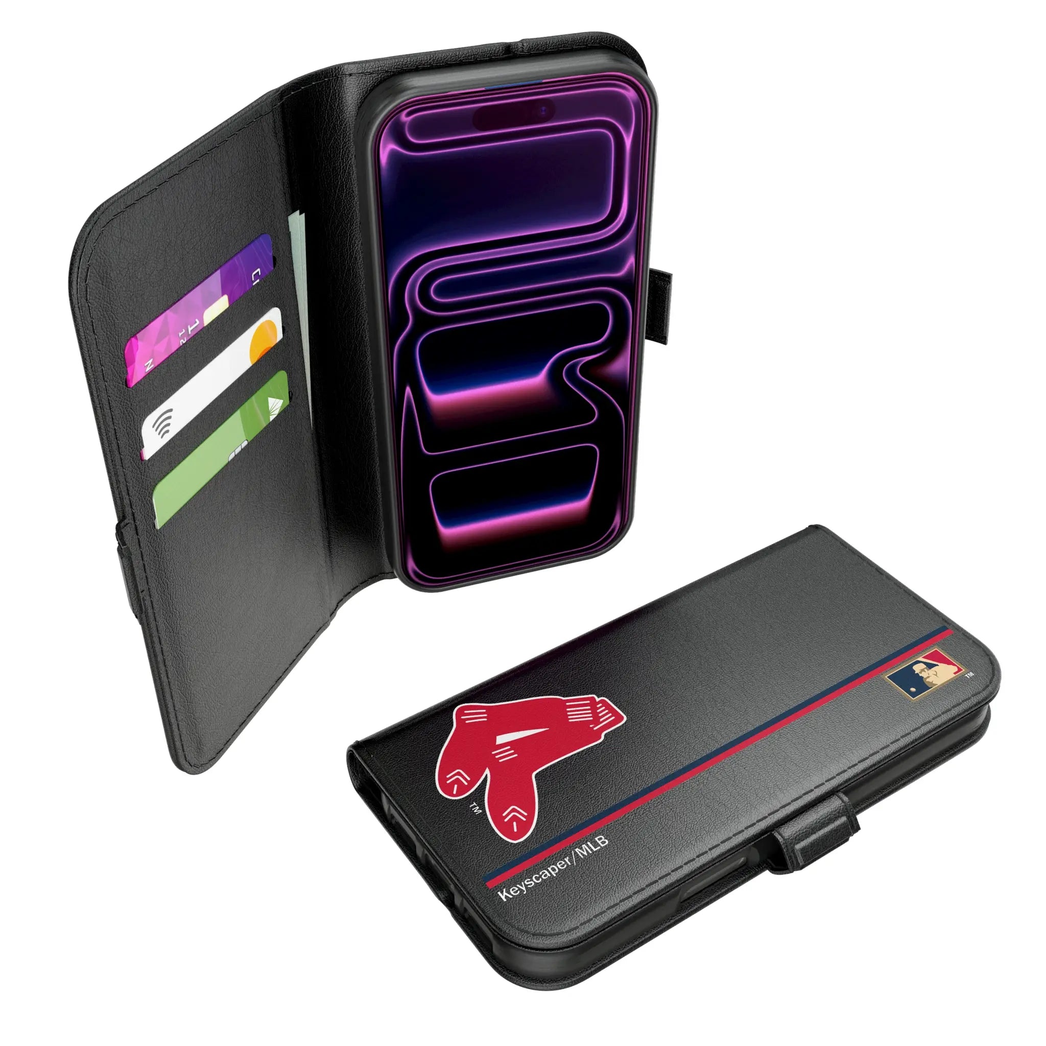 Boston Red Sox 1924-1960 - Cooperstown Collection Sidebar iPhone Folio Phone Case for Apple iPhone#Device_iPhone 17 Pro
