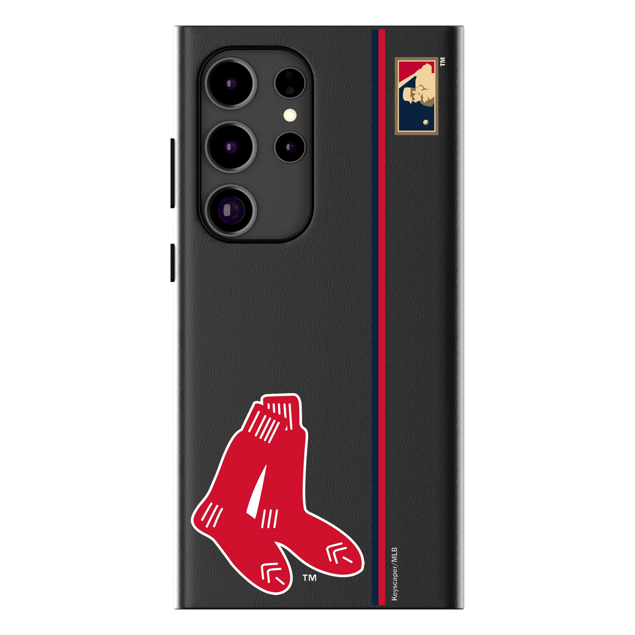 Boston Red Sox 1924-1960 - Cooperstown Collection Sidebar Galaxy MagSafe Compatible Phone Case for Samsung Galaxy