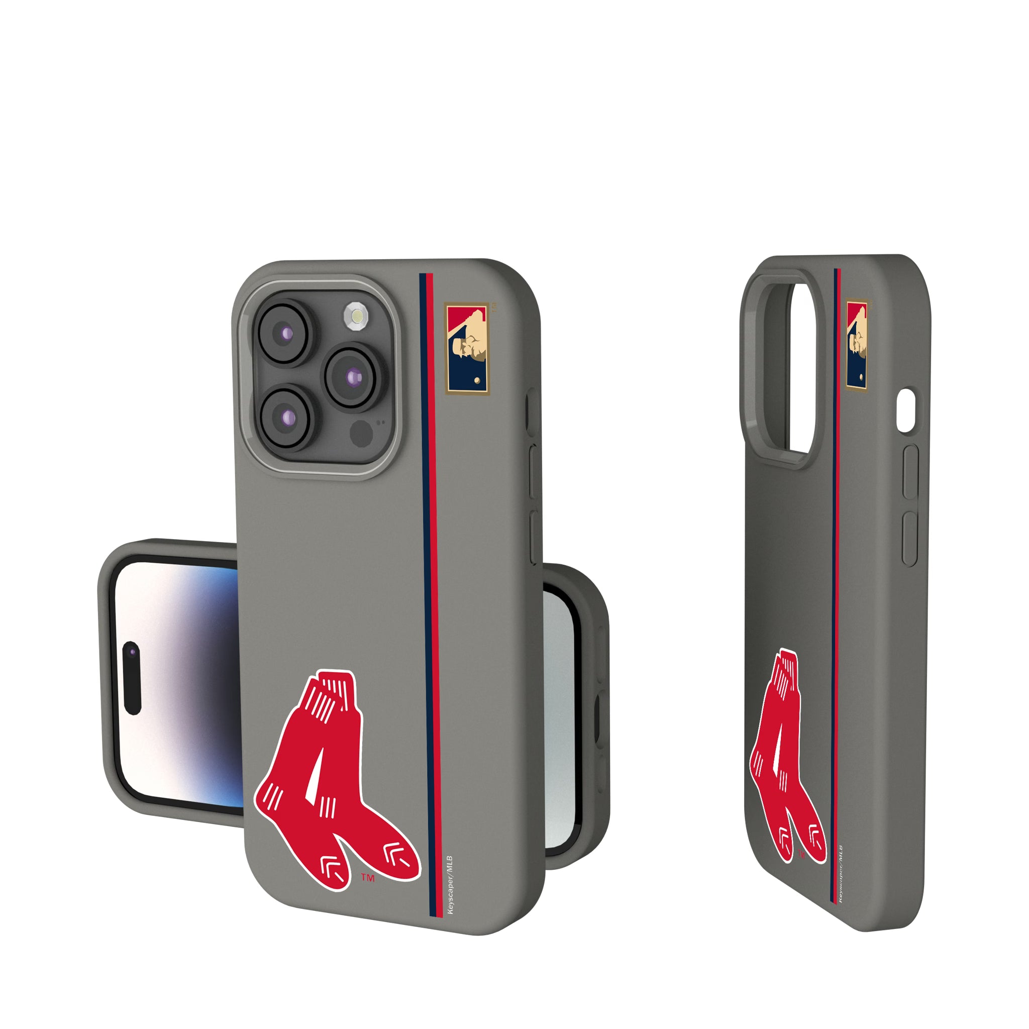 Boston Red Sox 1924-1960 - Cooperstown Collection Sidebar iPhone Soft Touch Phone Case for Apple iPhone
