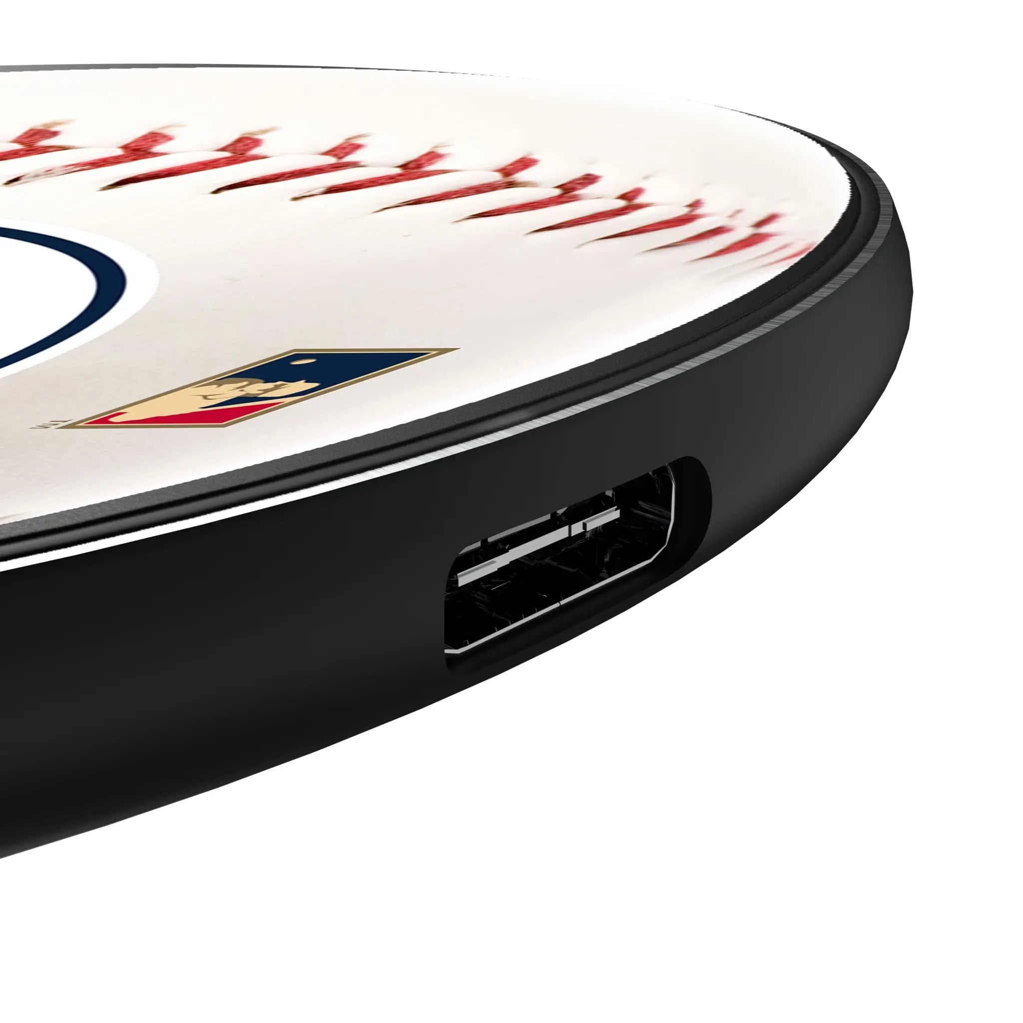 Boston Red Sox 1970-1975 - Cooperstown Collection Baseball 15-Watt Wireless Charger - Detail