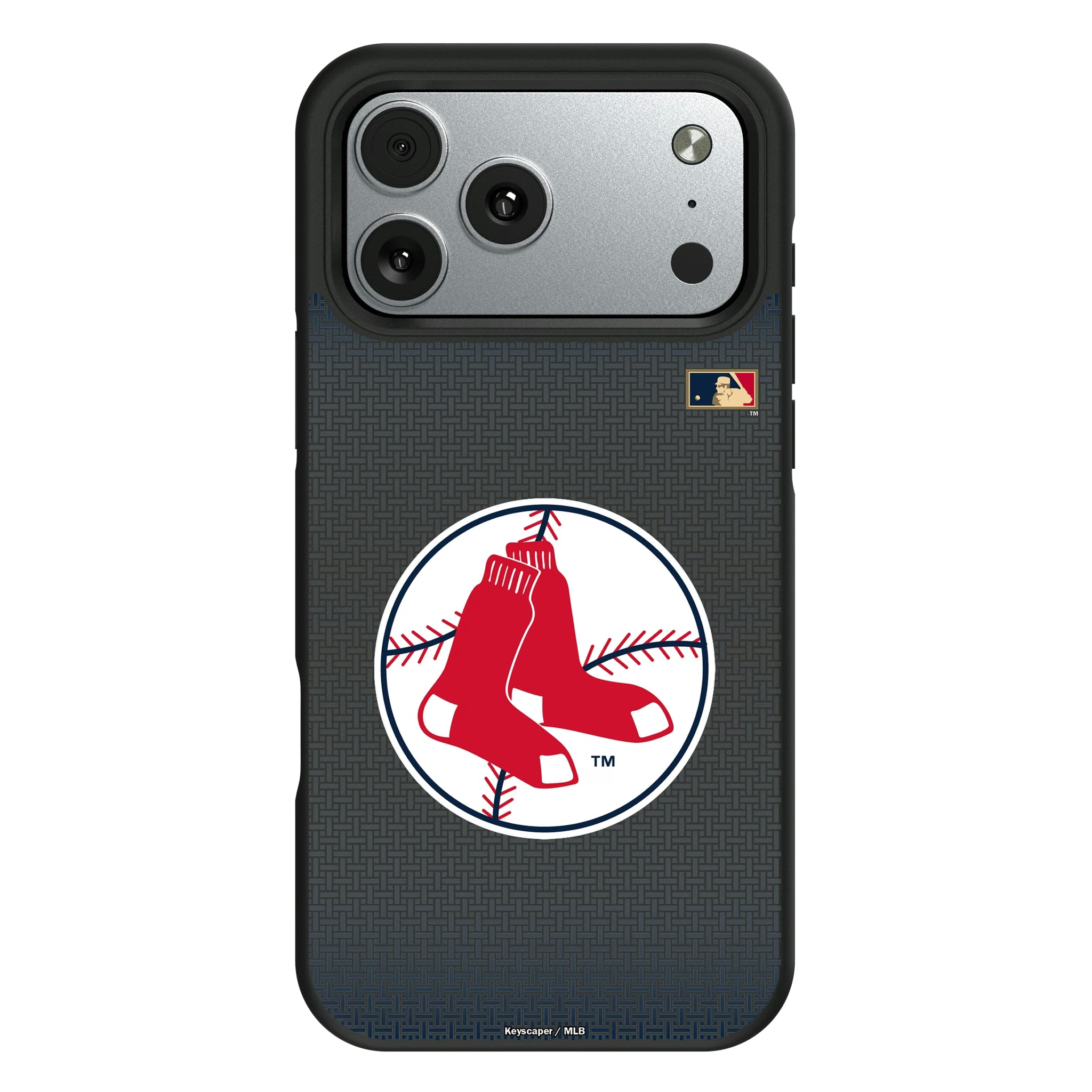 Boston Red Sox 1970-1975 - Cooperstown Collection Linen iPhone Bump Phone Case for Apple iPhone#Device_iPhone 17 Pro Max