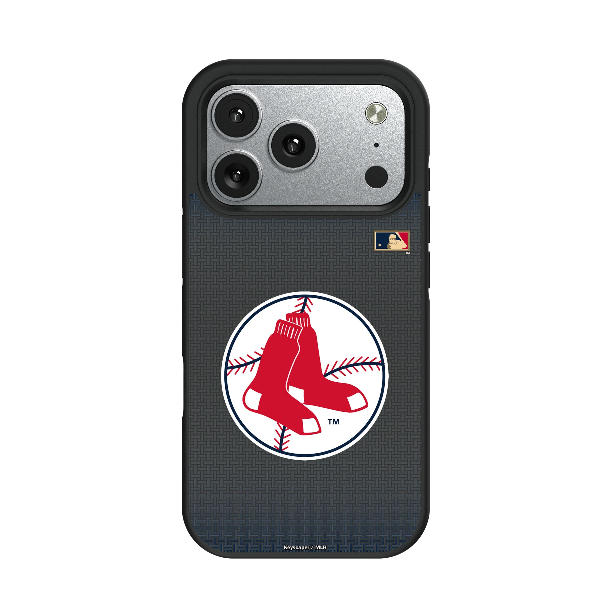 Boston Red Sox 1970-1975 - Cooperstown Collection Linen iPhone Bump Phone Case for Apple iPhone#Device_iPhone 17 Pro