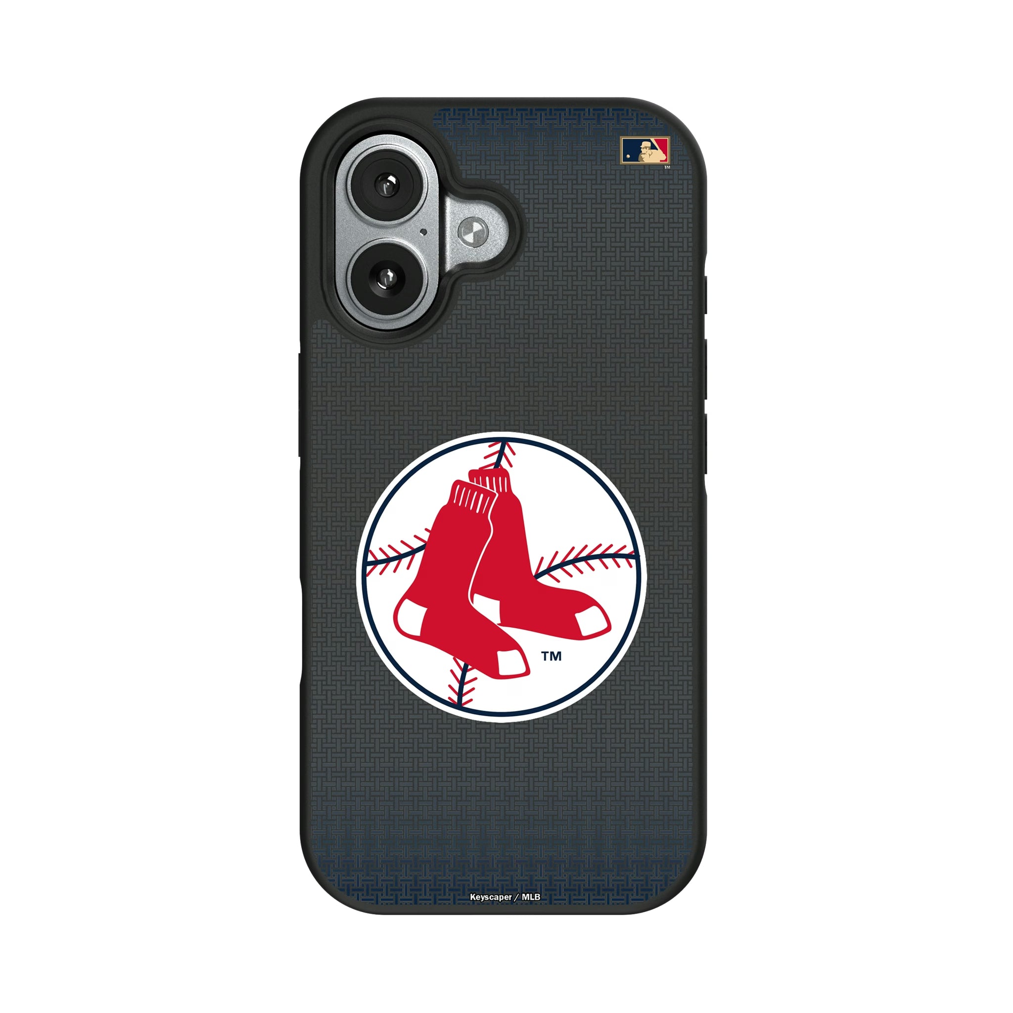 Boston Red Sox 1970-1975 - Cooperstown Collection Linen iPhone Bump Phone Case for Apple iPhone#Device_iPhone 17