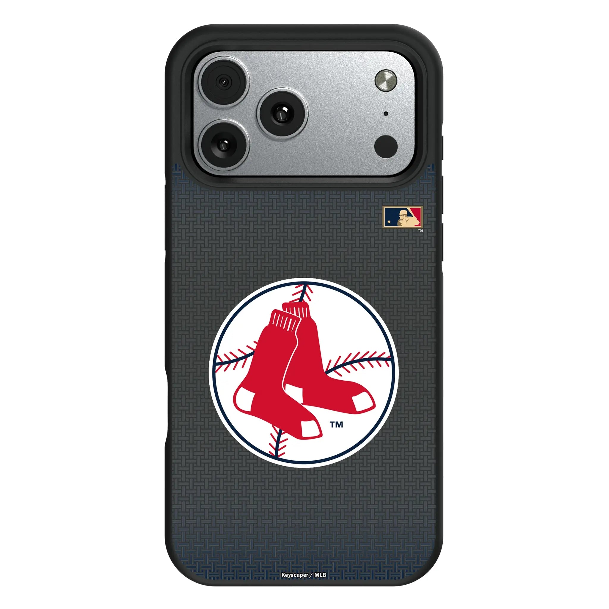 Boston Red Sox 1970-1975 - Cooperstown Collection Linen iPhone Bump Phone Case for Apple iPhone#Device_iPhone 17 Pro Max