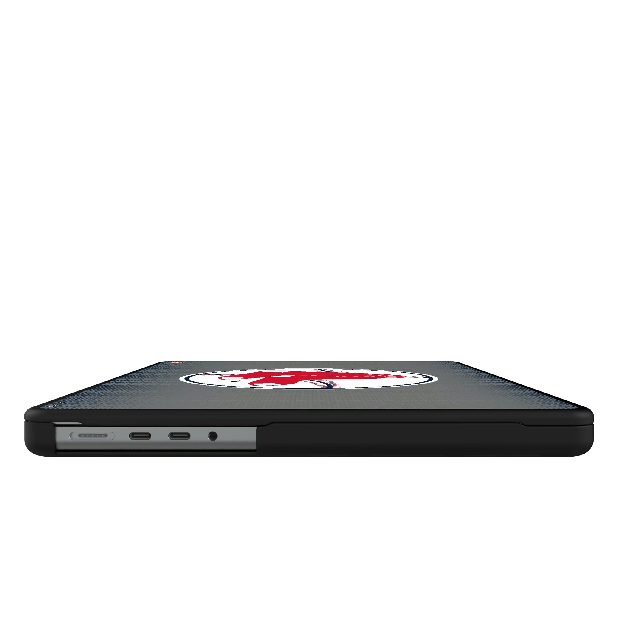 Boston Red Sox 1970-1975 - Cooperstown Collection Linen MacBook Laptop Case for Apple MacBook#Device_MacBook Pro (14-inch, 2021) / MacBook Pro (14-inch, 2023) / MacBook Pro (14-inch, 2024)