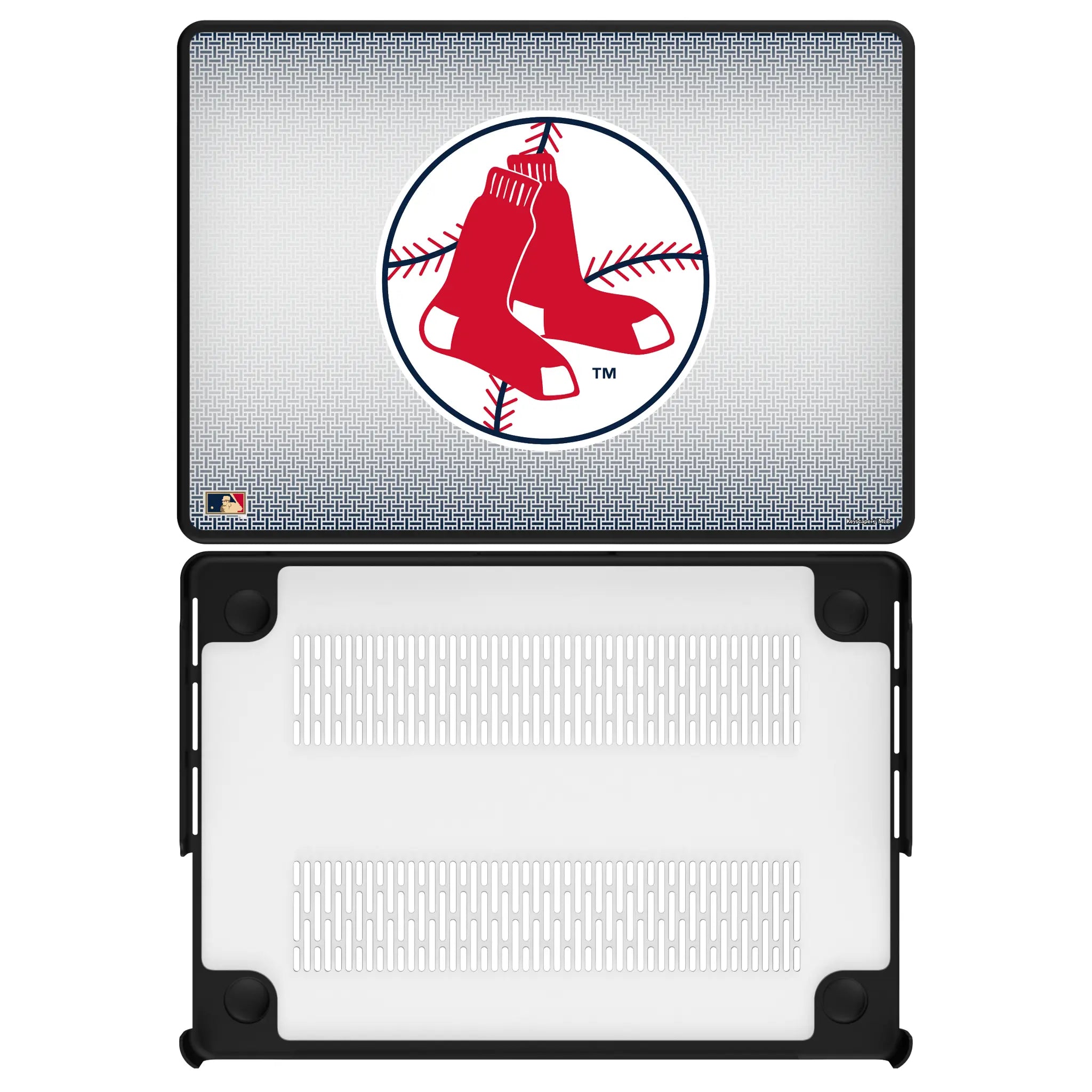 Boston Red Sox 1970-1975 - Cooperstown Collection Linen MacBook Laptop Case for Apple MacBook