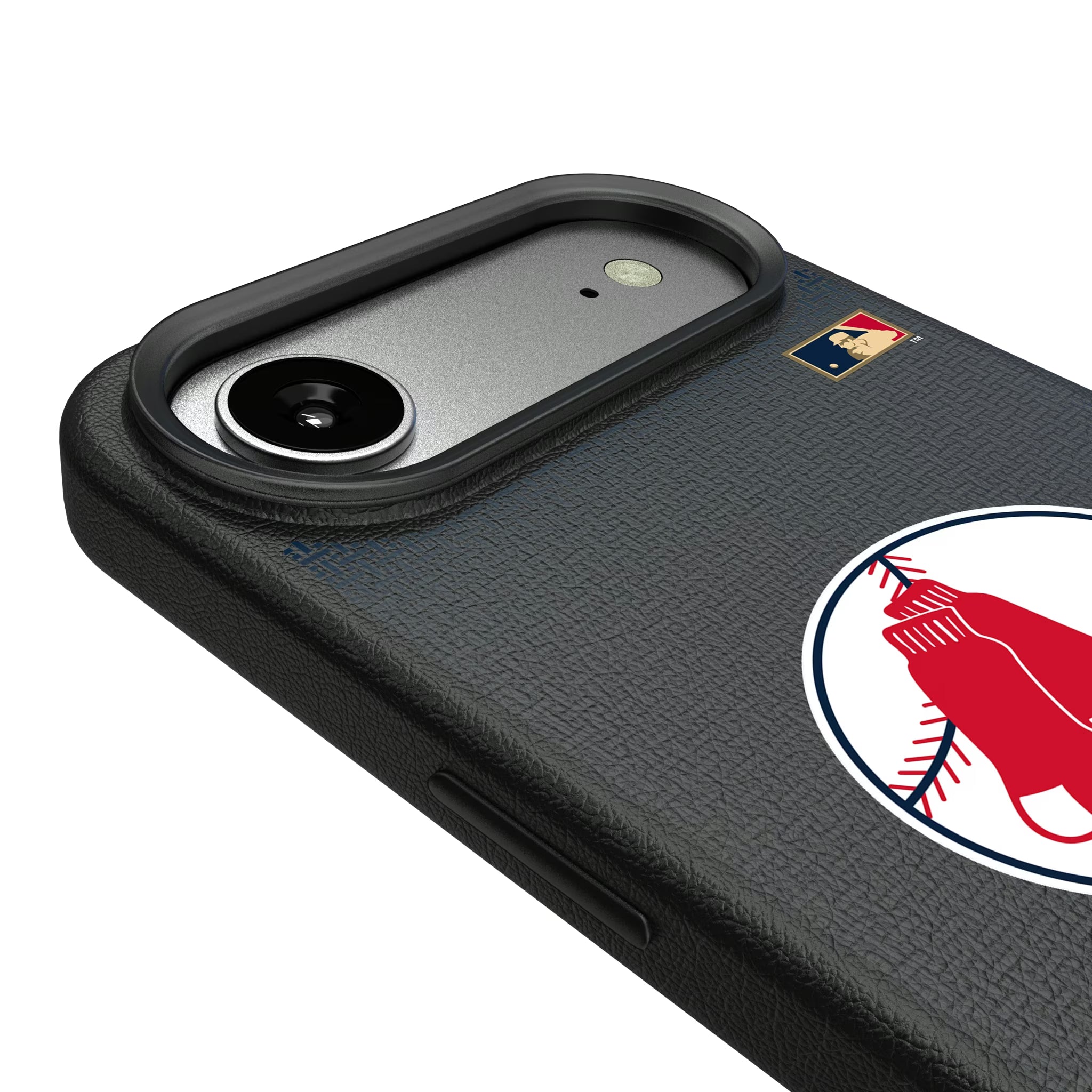 Boston Red Sox 1970-1975 - Cooperstown Collection Linen iPhone MagSafe Compatible Phone Case for Apple iPhone - Detail#Device_iPhone Air