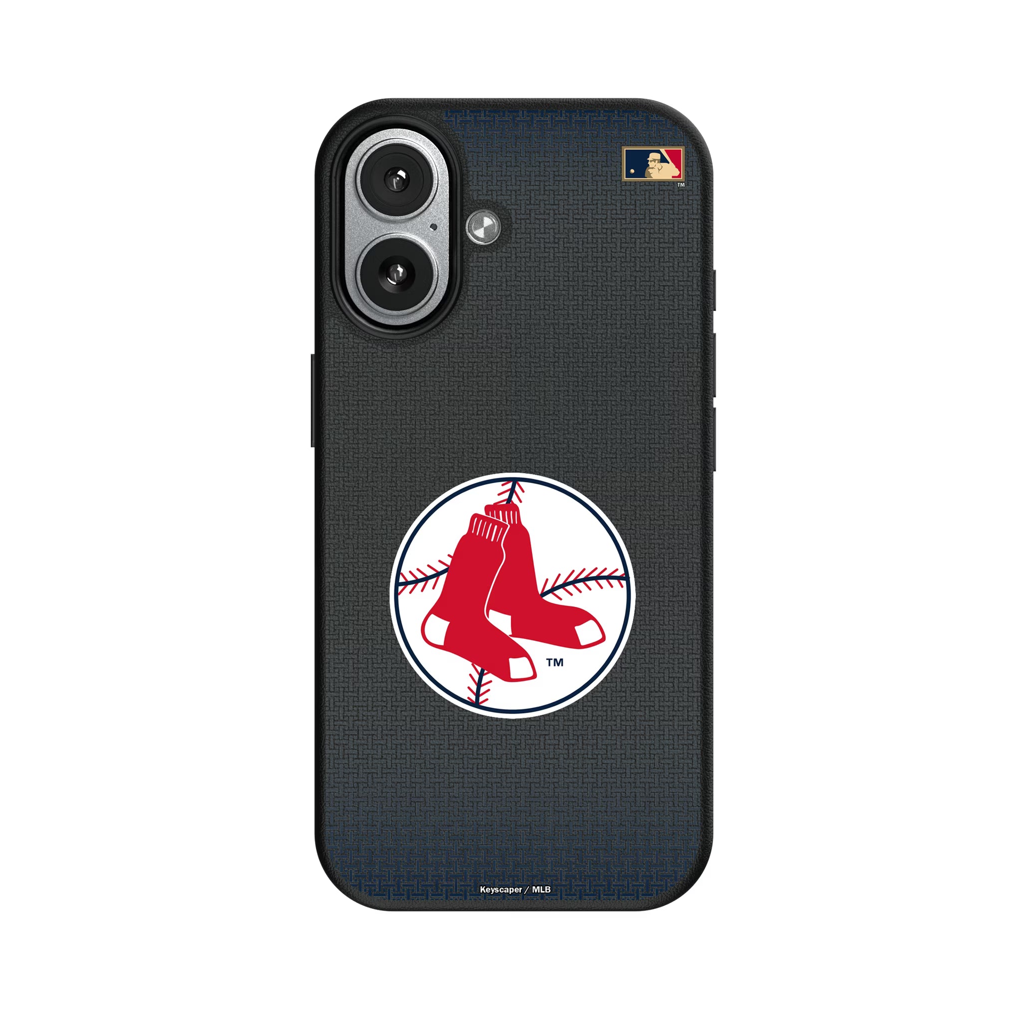 Boston Red Sox 1970-1975 - Cooperstown Collection Linen iPhone MagSafe Compatible Phone Case for Apple iPhone#Device_iPhone 17