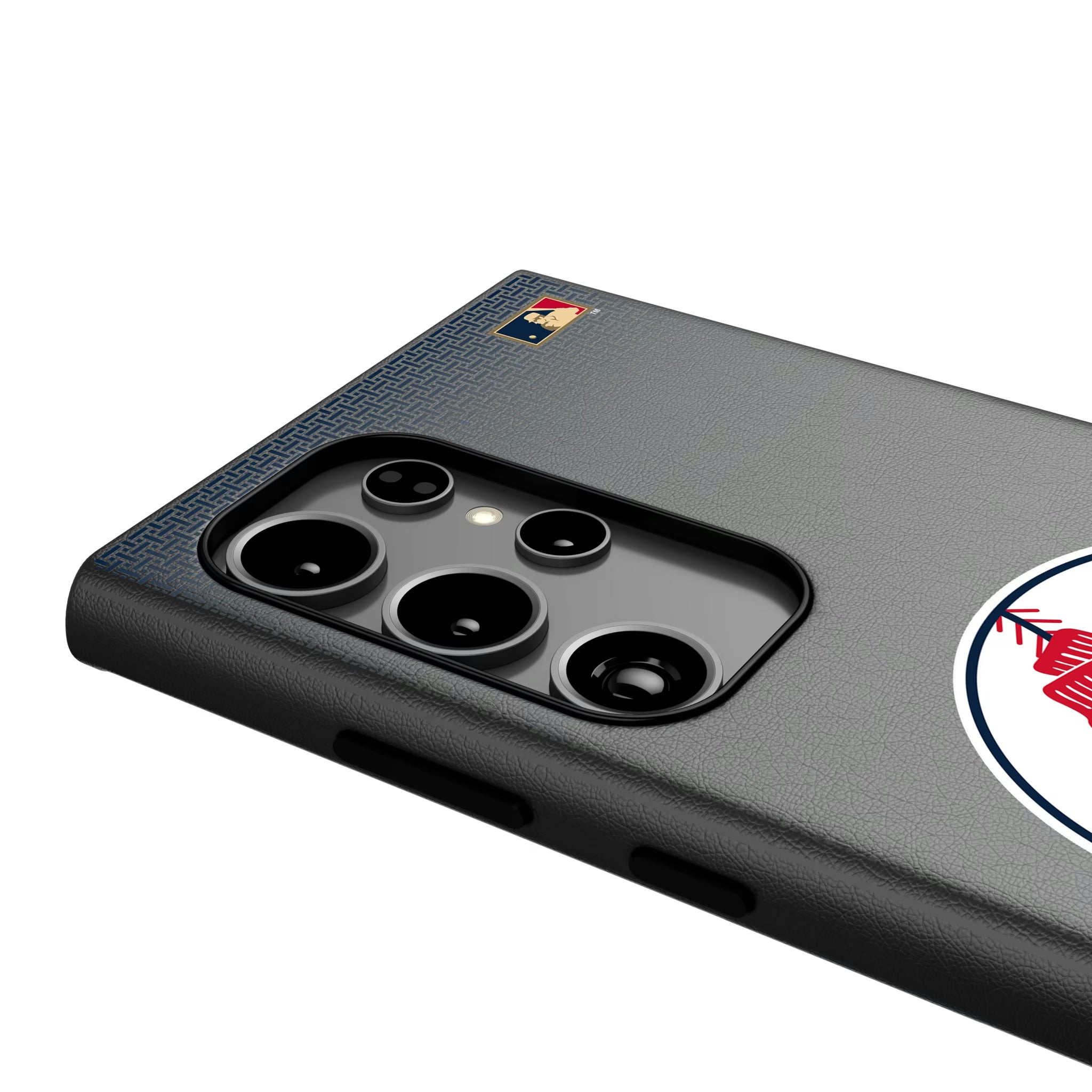 Boston Red Sox 1970-1975 - Cooperstown Collection Linen Galaxy MagSafe Compatible Phone Case for Samsung Galaxy - Detail
