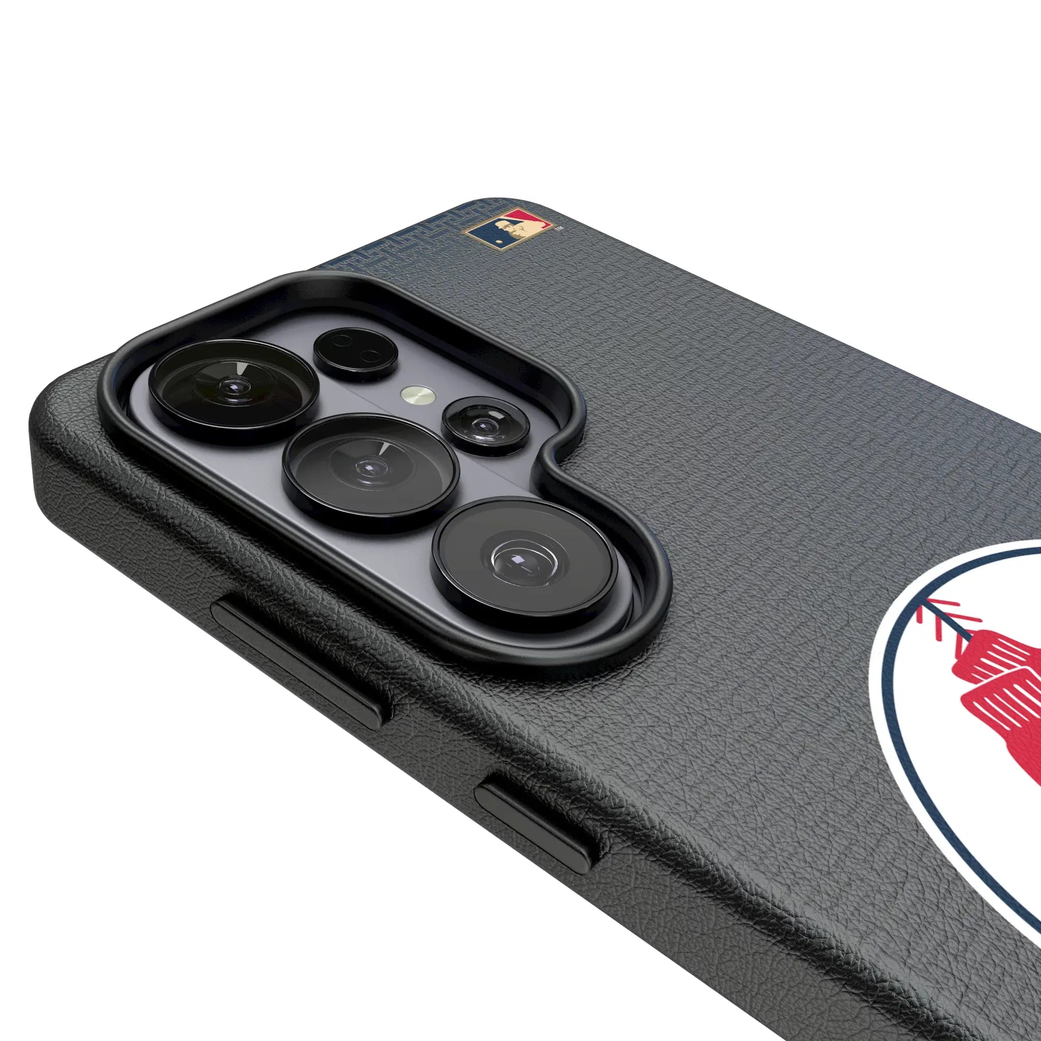 Boston Red Sox 1970-1975 - Cooperstown Collection Linen Galaxy MagSafe Compatible Phone Case for Samsung Galaxy - Detail#Device_Galaxy S26 Ultra
