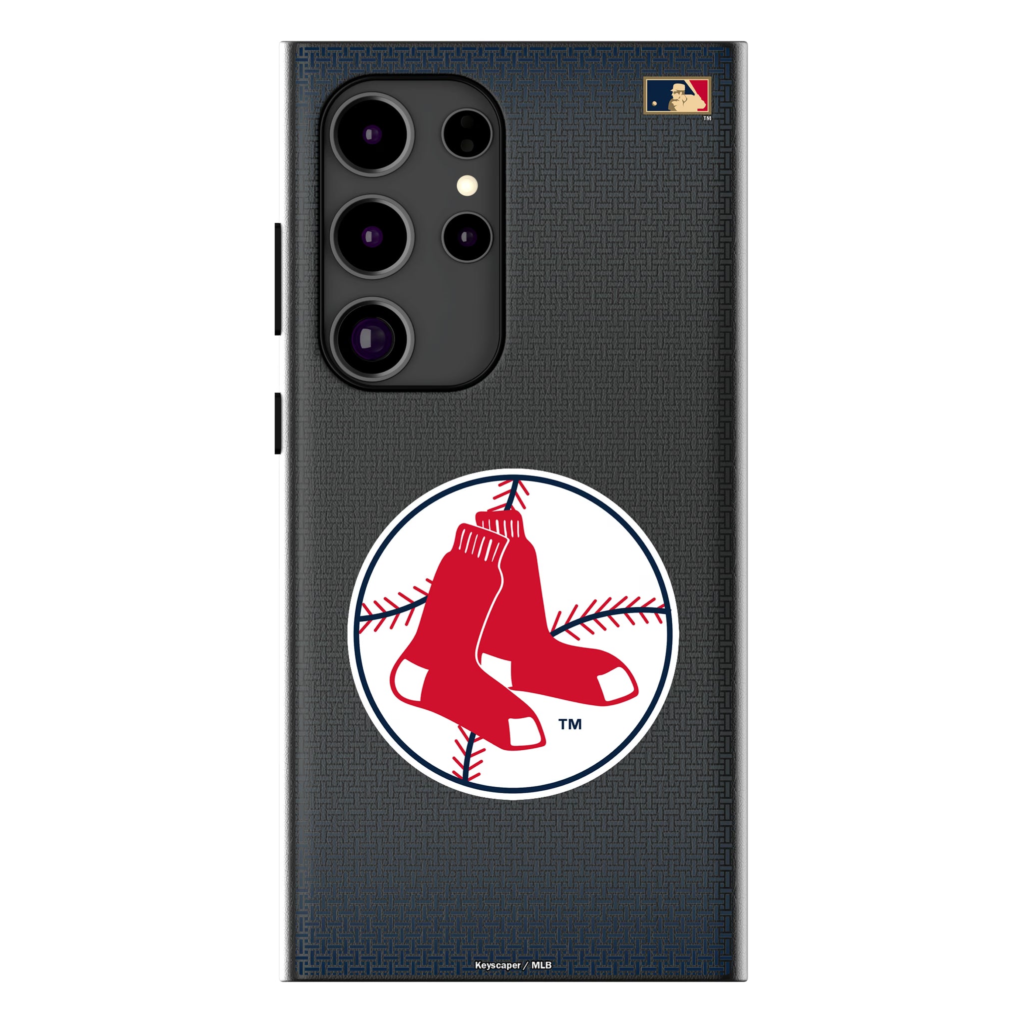 Boston Red Sox 1970-1975 - Cooperstown Collection Linen Galaxy MagSafe Compatible Phone Case for Samsung Galaxy