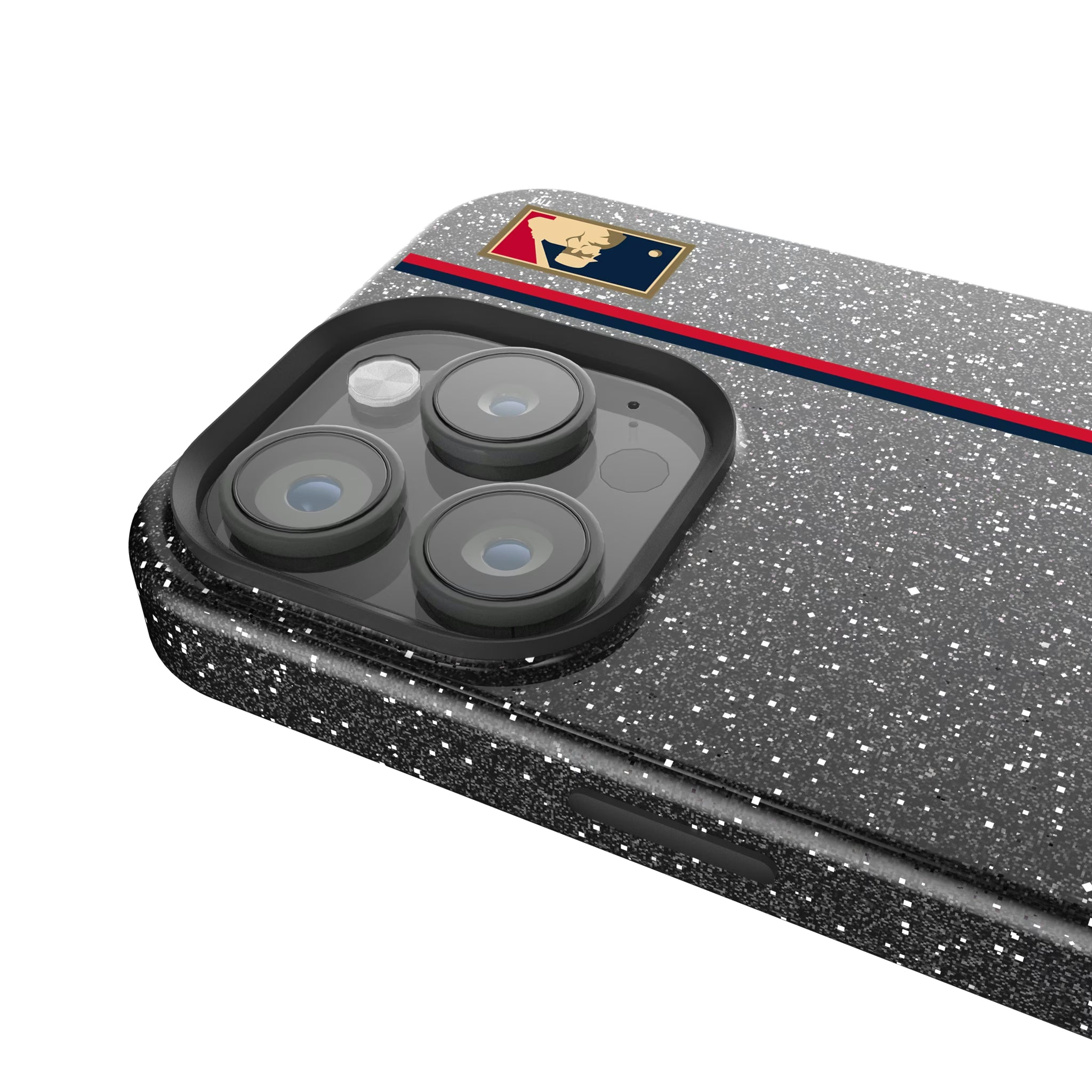 Boston Red Sox 1970-1975 - Cooperstown Collection Sidebar iPhone Bling Phone Case for Apple iPhone - Detail