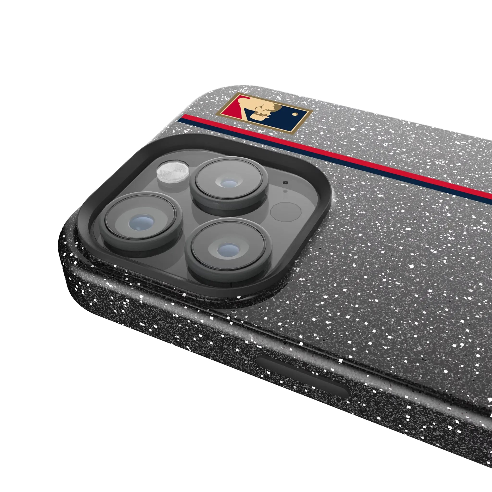 Boston Red Sox 1970-1975 - Cooperstown Collection Sidebar iPhone Bling Phone Case for Apple iPhone - Detail