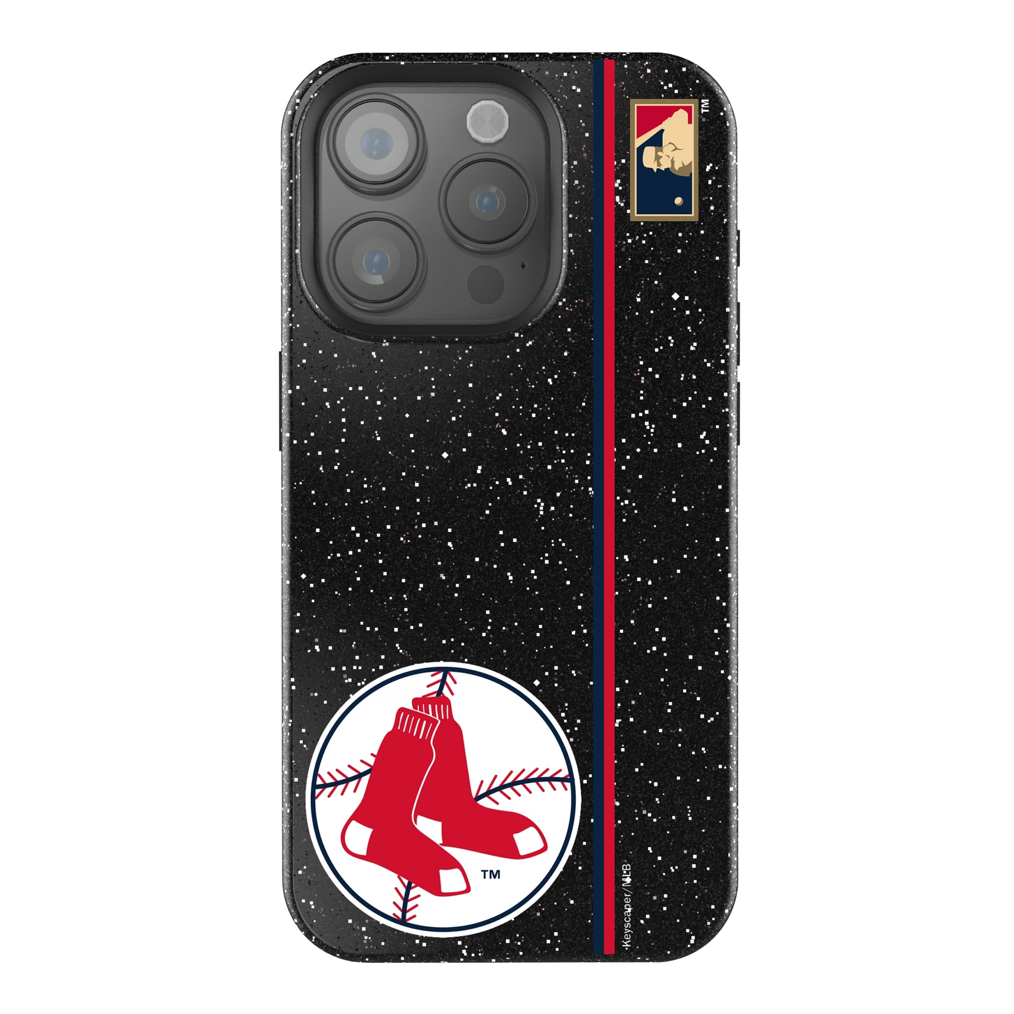 Boston Red Sox 1970-1975 - Cooperstown Collection Sidebar iPhone Bling Phone Case for Apple iPhone