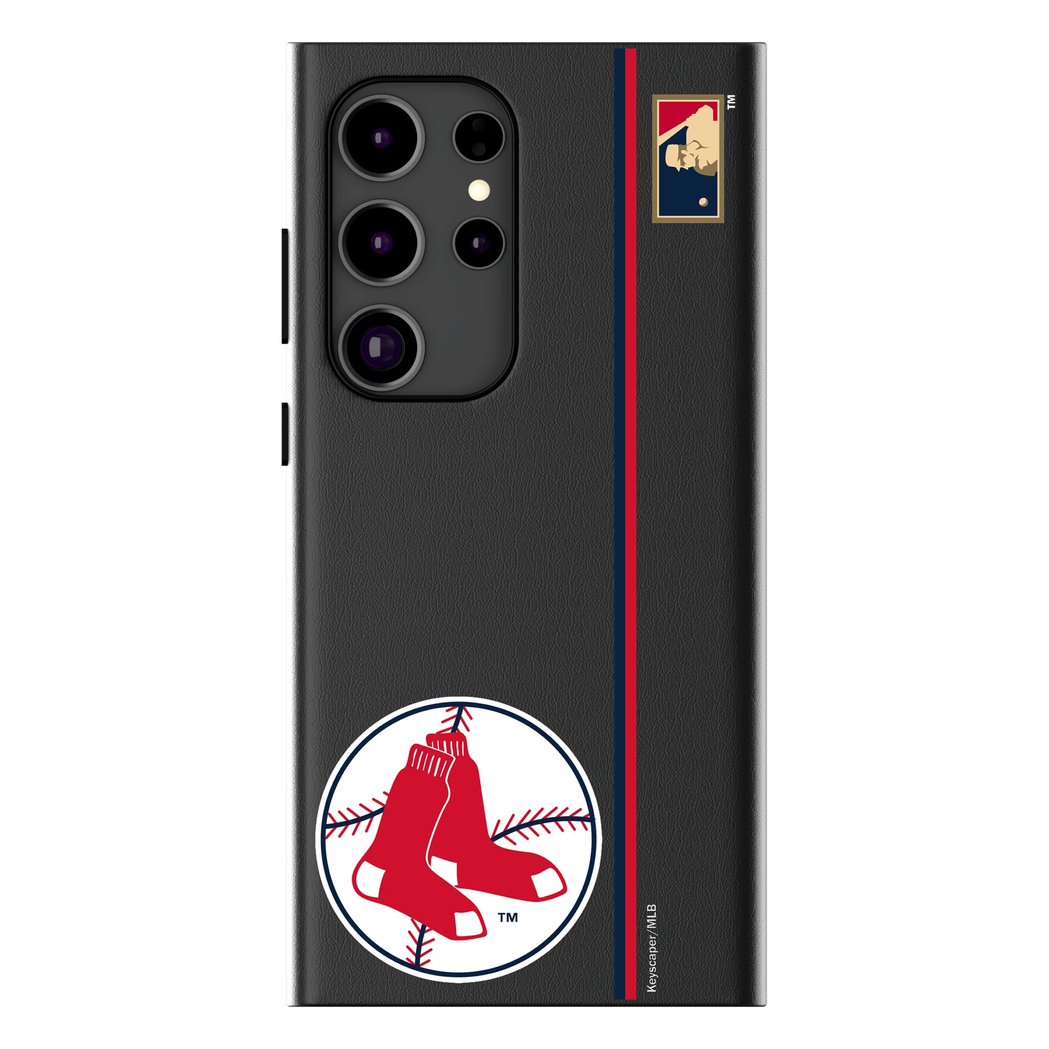 Boston Red Sox 1970-1975 - Cooperstown Collection Sidebar Galaxy MagSafe Compatible Phone Case for Samsung Galaxy