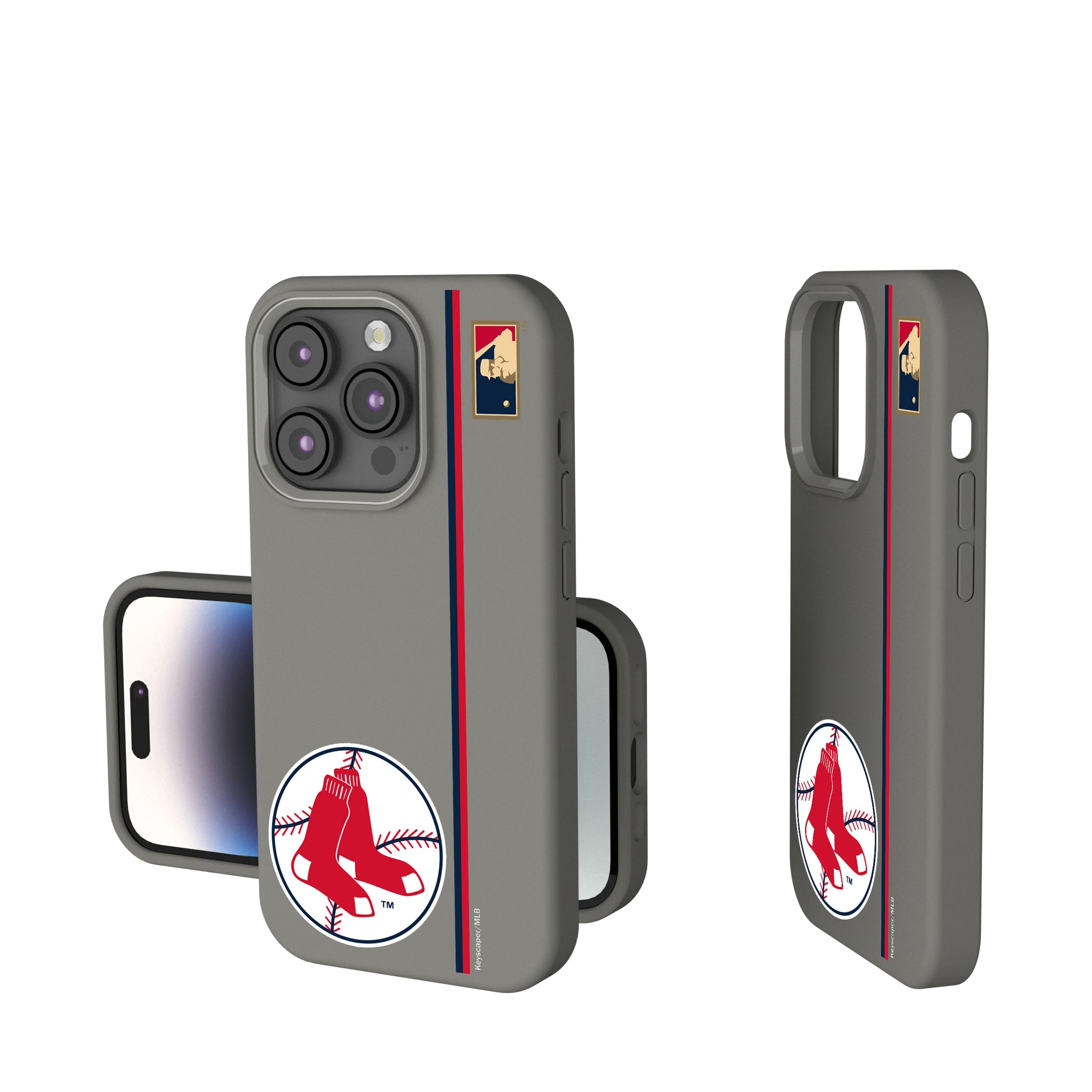 Boston Red Sox 1970-1975 - Cooperstown Collection Sidebar iPhone Soft Touch Phone Case for Apple iPhone