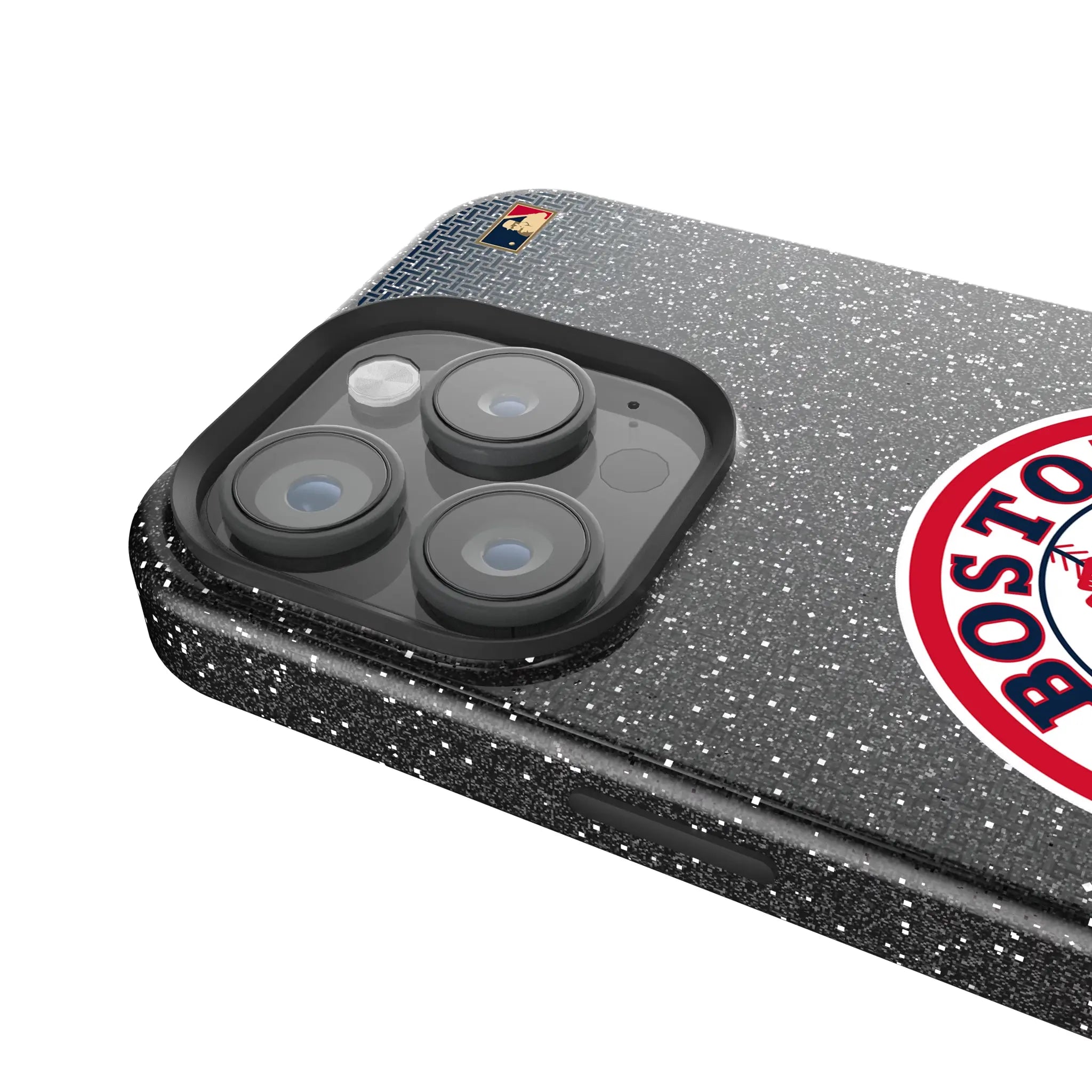 Boston Red Sox 1976-2008 - Cooperstown Collection Linen iPhone Bling Phone Case for Apple iPhone - Detail