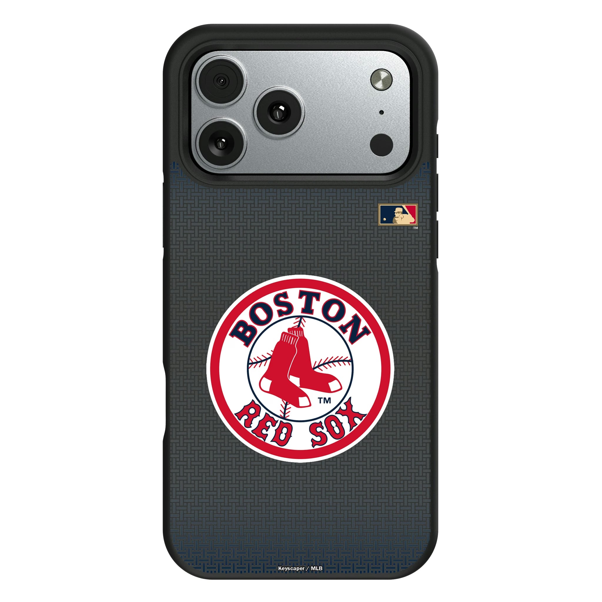 Boston Red Sox 1976-2008 - Cooperstown Collection Linen iPhone Bump Phone Case for Apple iPhone#Device_iPhone 17 Pro Max