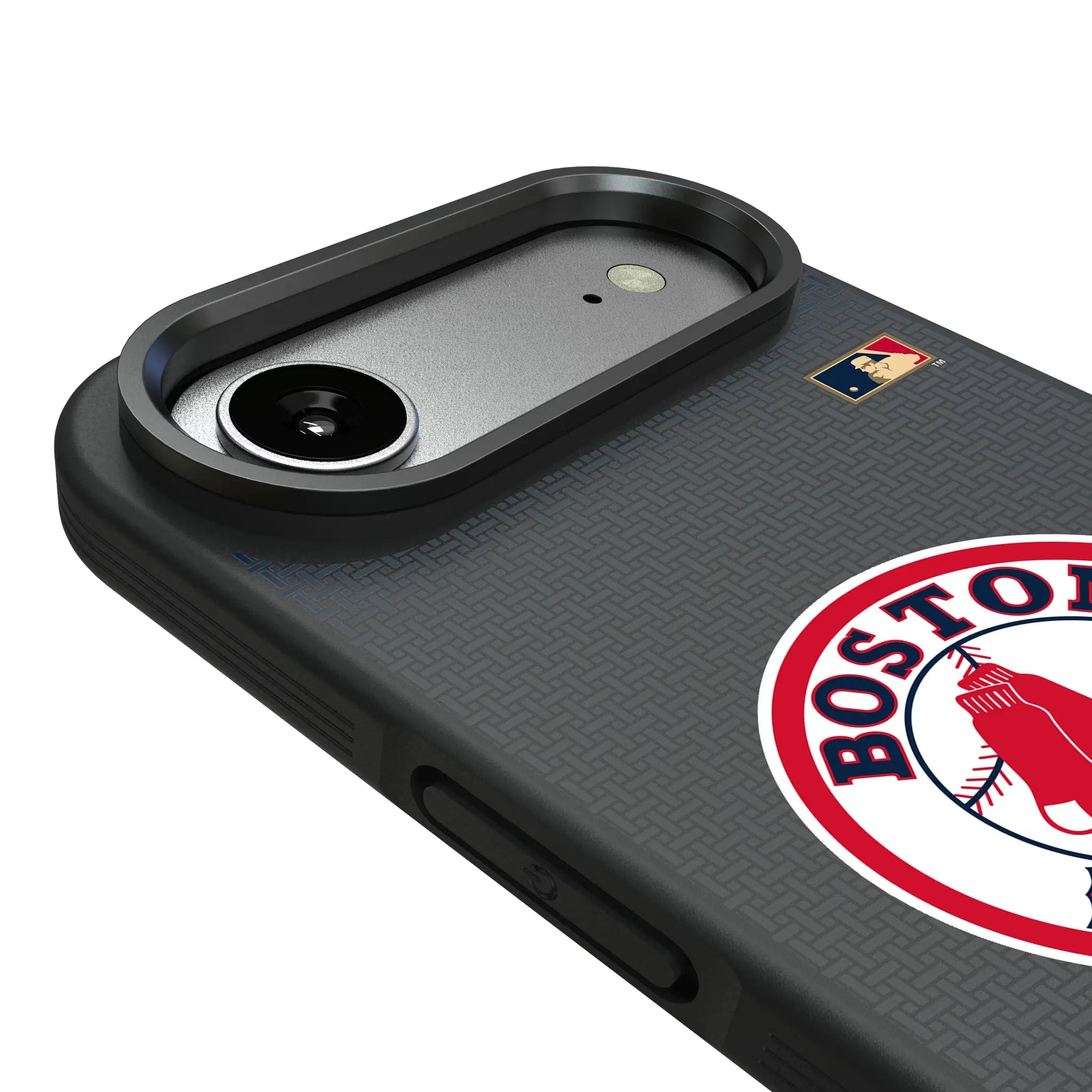 Boston Red Sox 1976-2008 - Cooperstown Collection Linen iPhone Bump Phone Case for Apple iPhone - Detail#Device_iPhone Air
