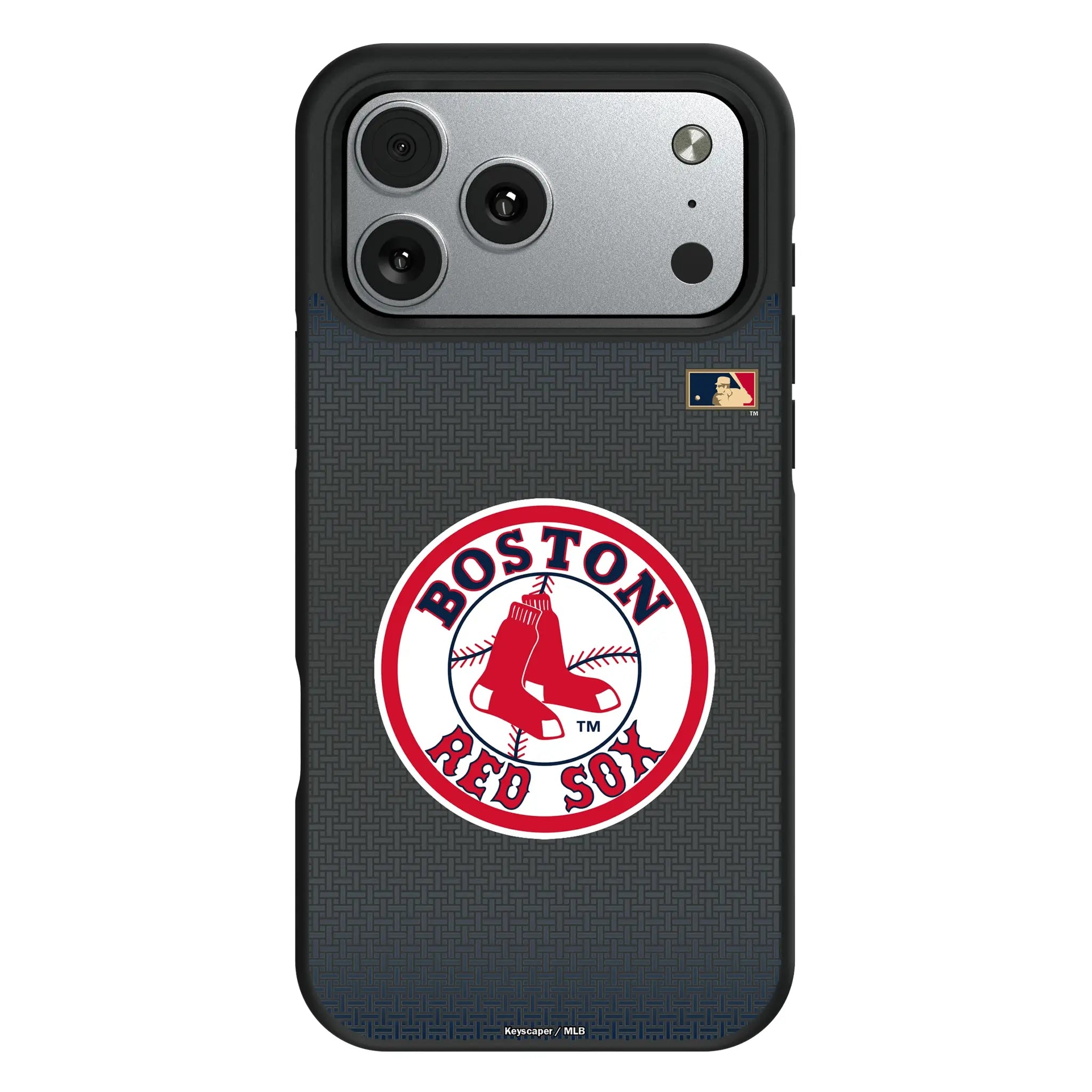 Boston Red Sox 1976-2008 - Cooperstown Collection Linen iPhone Bump Phone Case for Apple iPhone#Device_iPhone 17 Pro Max