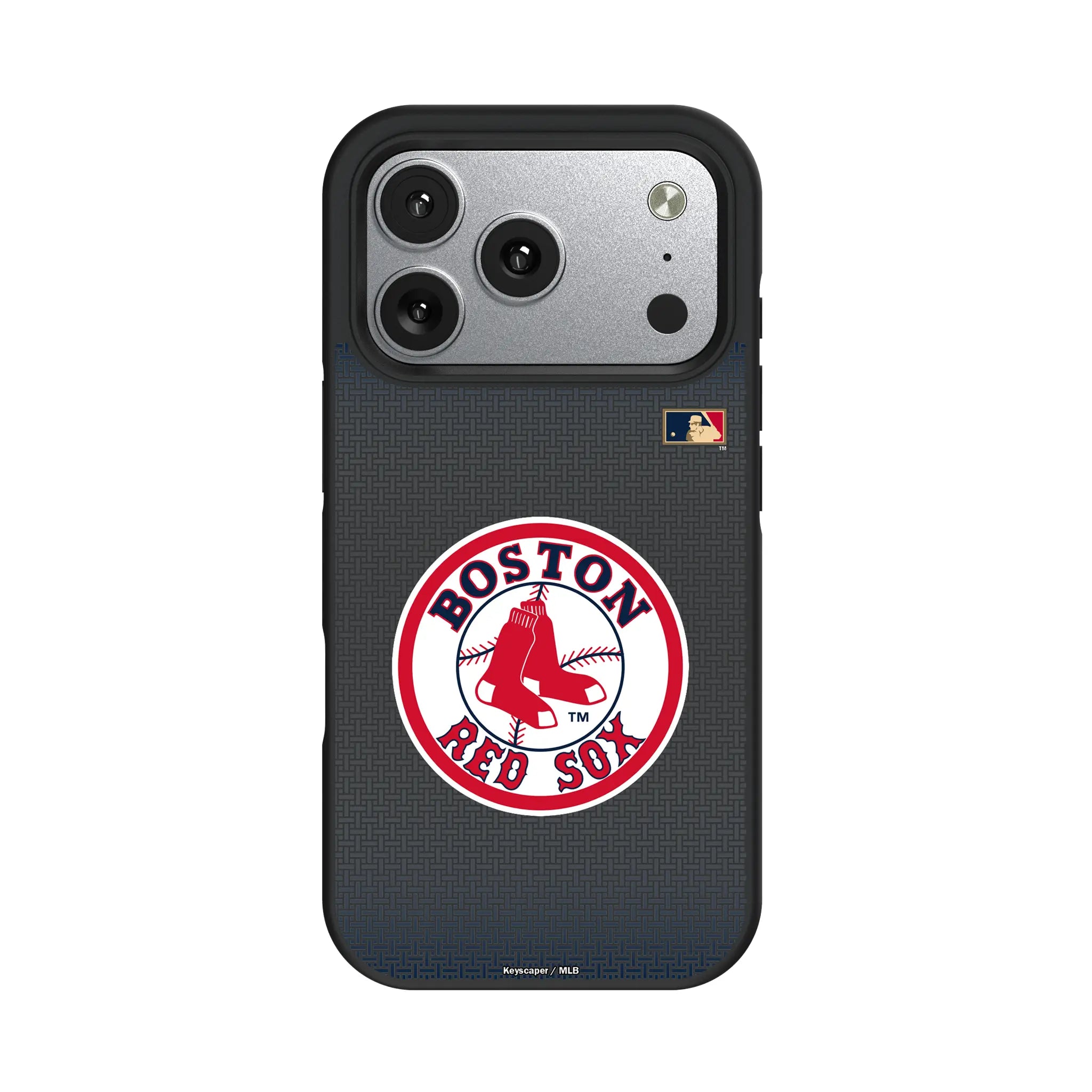 Boston Red Sox 1976-2008 - Cooperstown Collection Linen iPhone Bump Phone Case for Apple iPhone#Device_iPhone 17 Pro