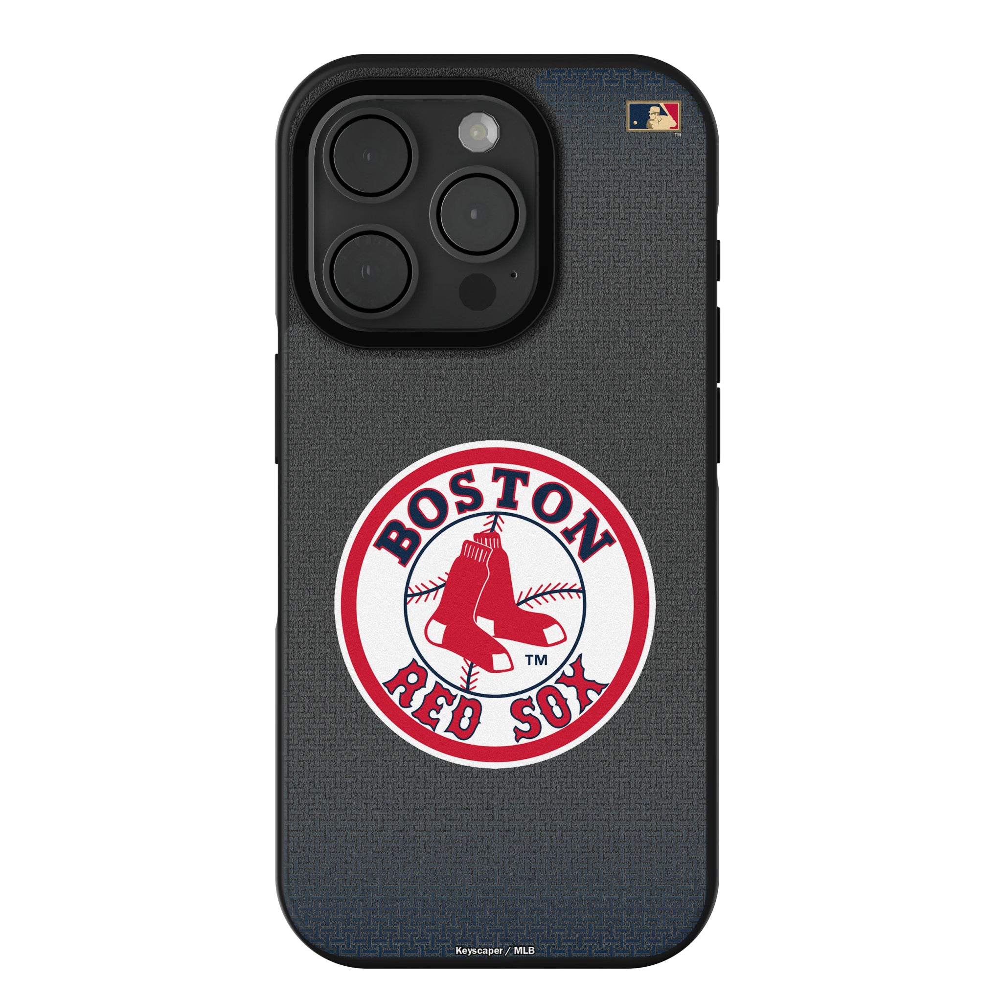 Boston Red Sox 1976-2008 - Cooperstown Collection Linen iPhone Bump Phone Case for Apple iPhone